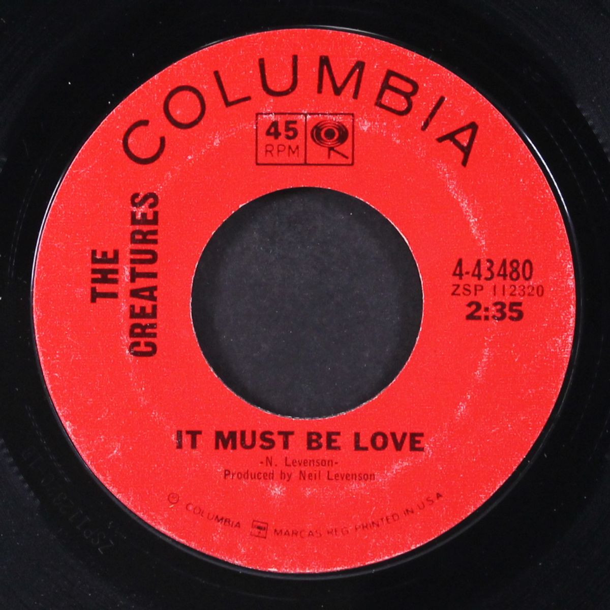turn out the light / it must be love by CREATURES