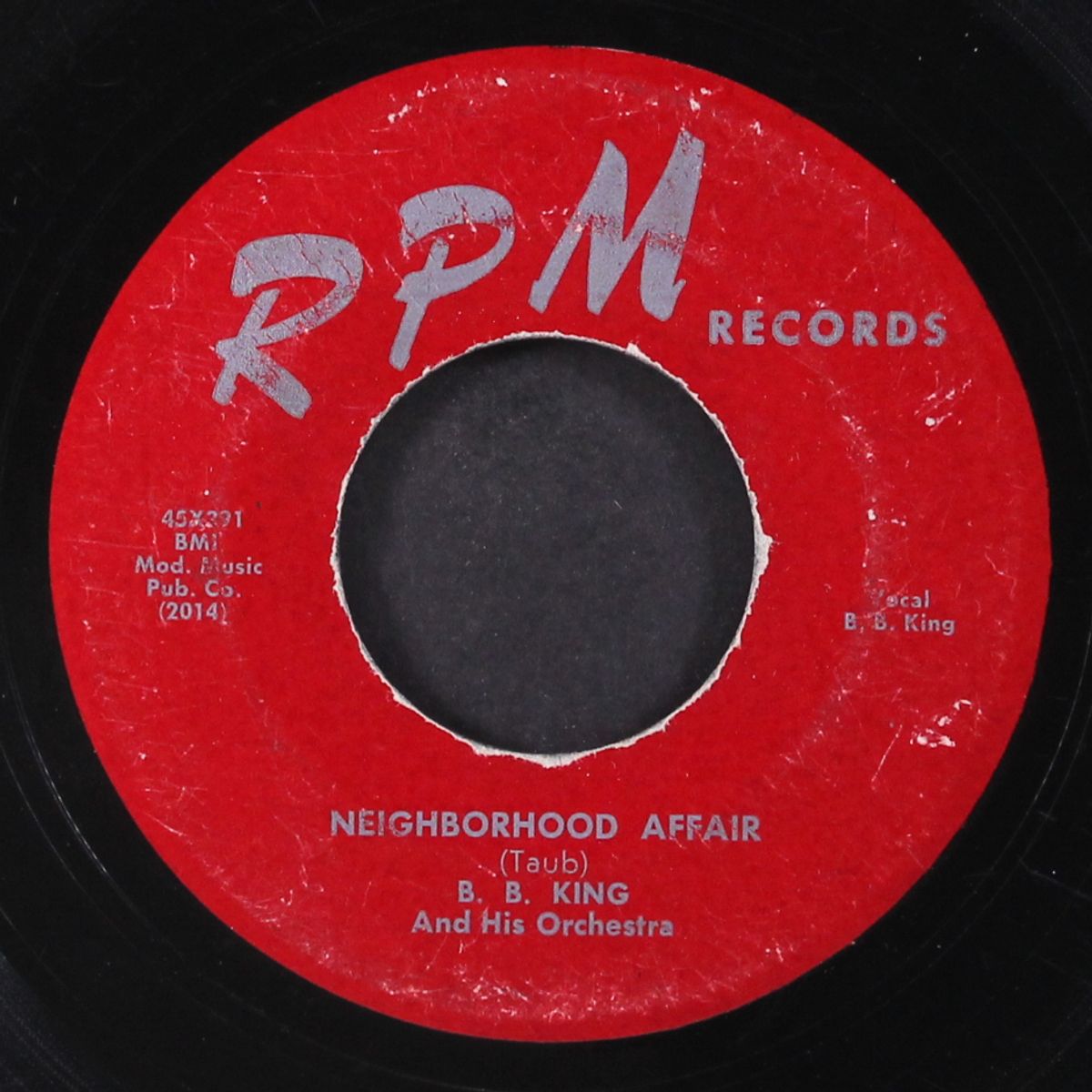 please hurry home / neighborhood affair by B.B. KING