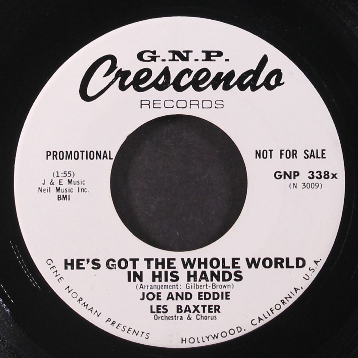 he's got the whole world in his hands / gabrielle by JOE & EDDIE