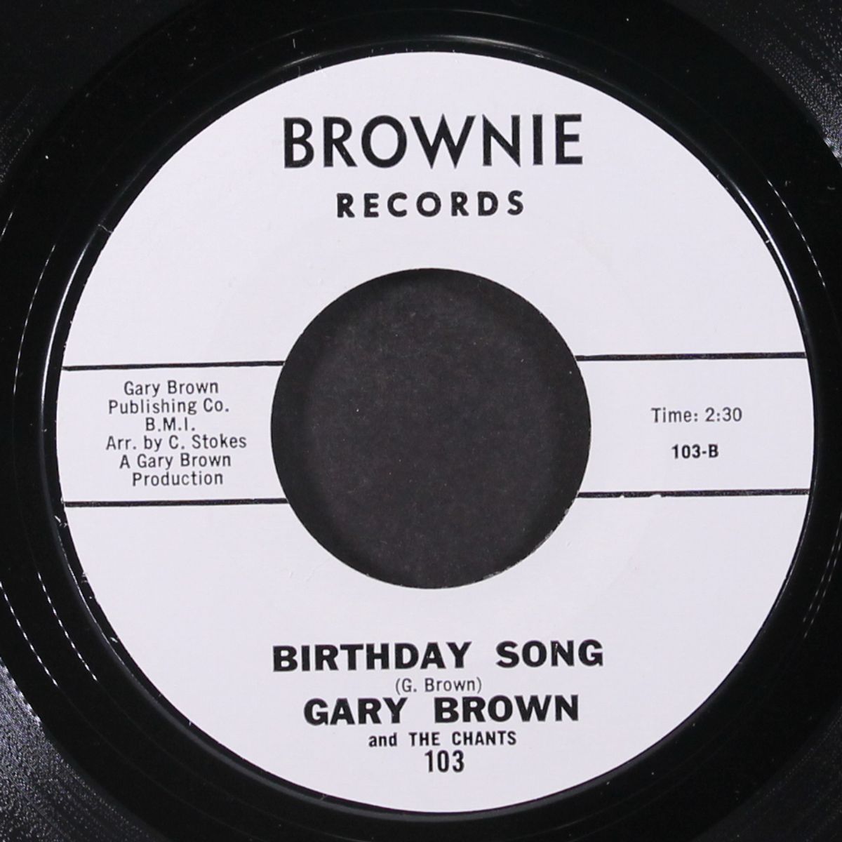 would you laugh at me / birthday song by GARY BROWN & CHANTS