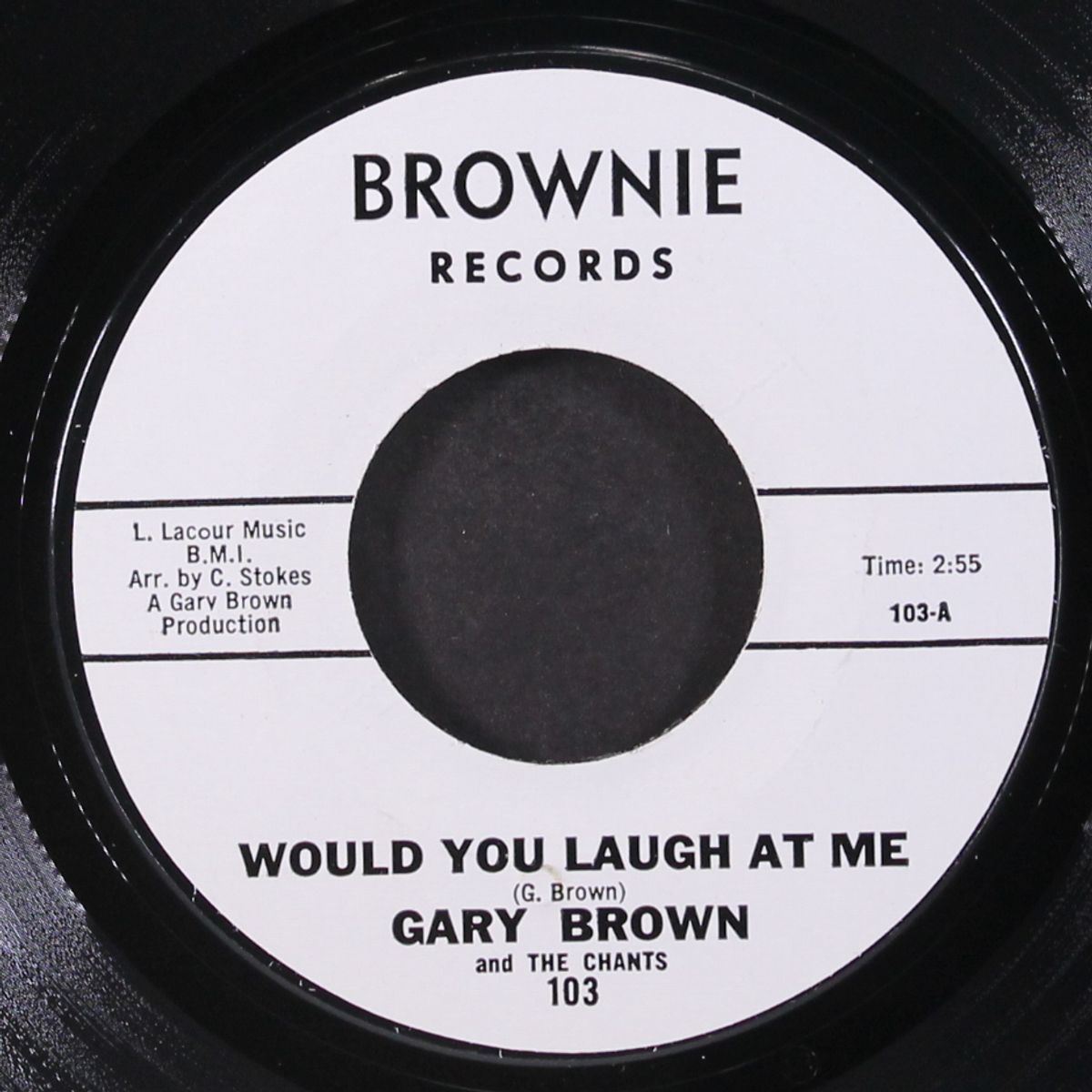 would you laugh at me / birthday song by GARY BROWN & CHANTS
