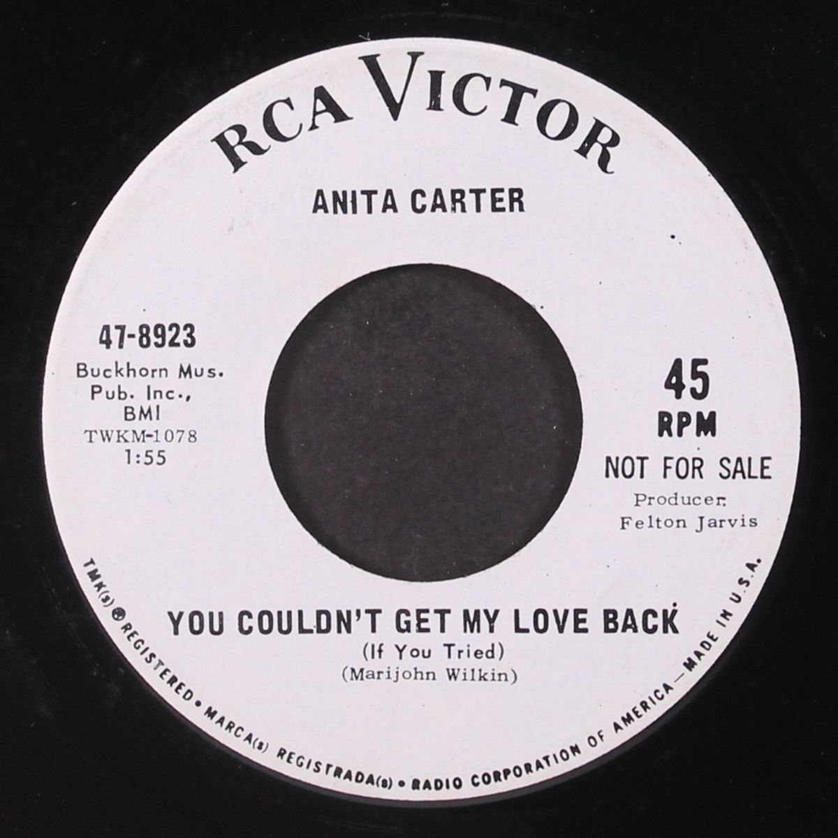 i'm gonna leave you / you couldn't get my love back by ANITA CARTER