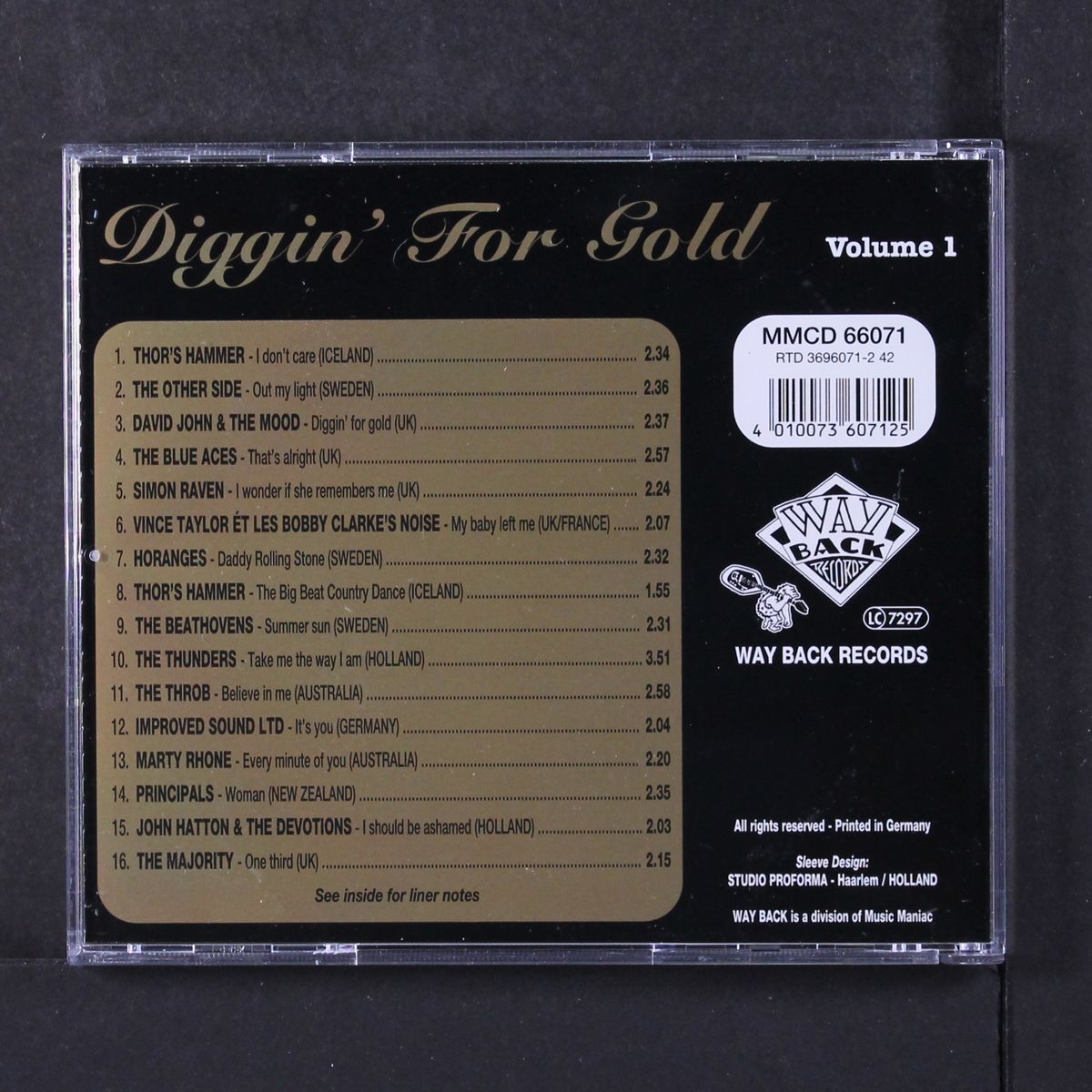 diggin' for gold volume 1 by VARIOUS