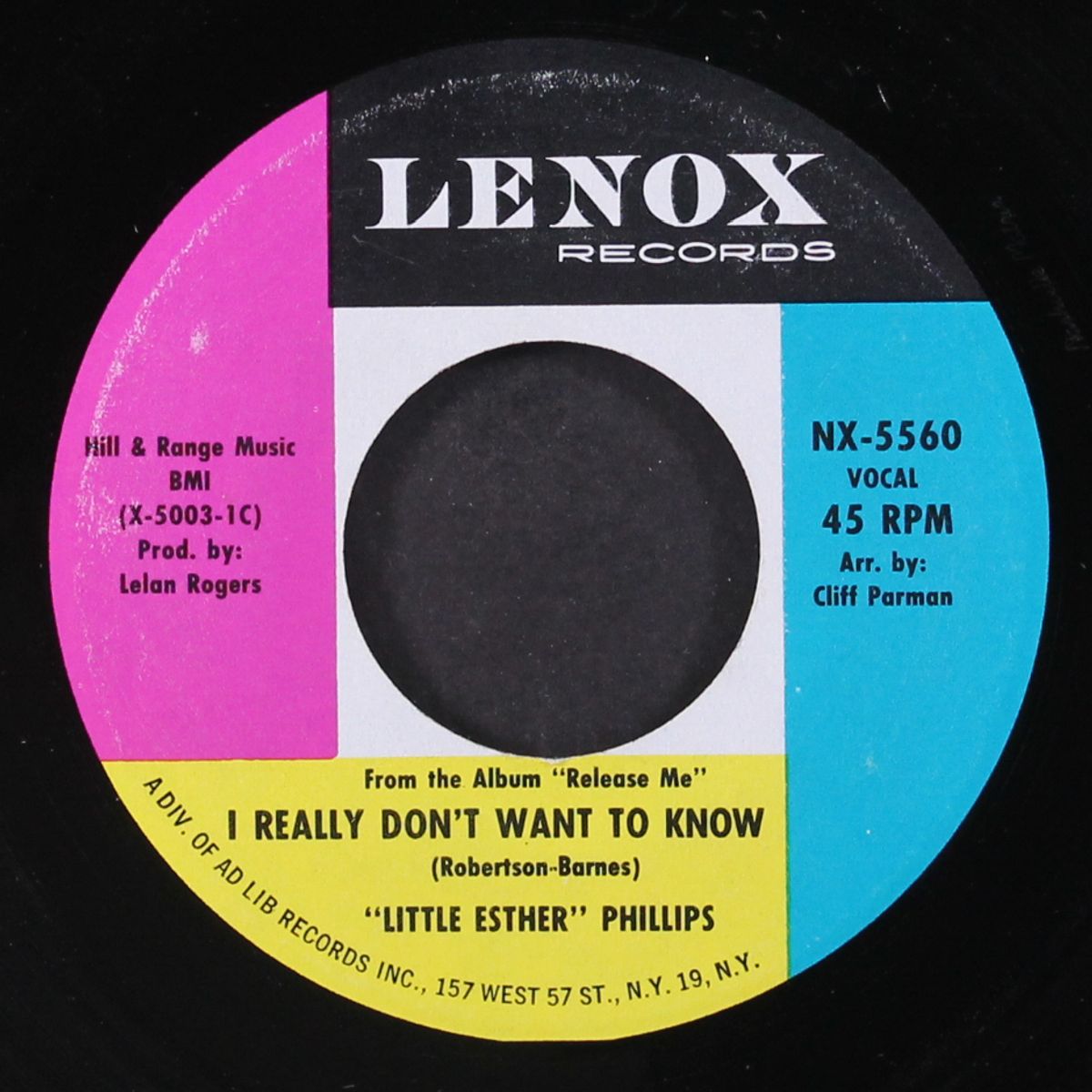 am i that easy to forget / i really don't want to know by LITTLE ESTHER PHILLIPS