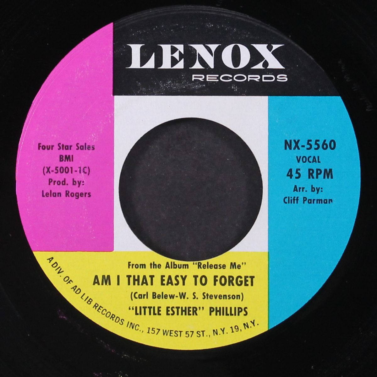 am i that easy to forget / i really don't want to know by LITTLE ESTHER PHILLIPS