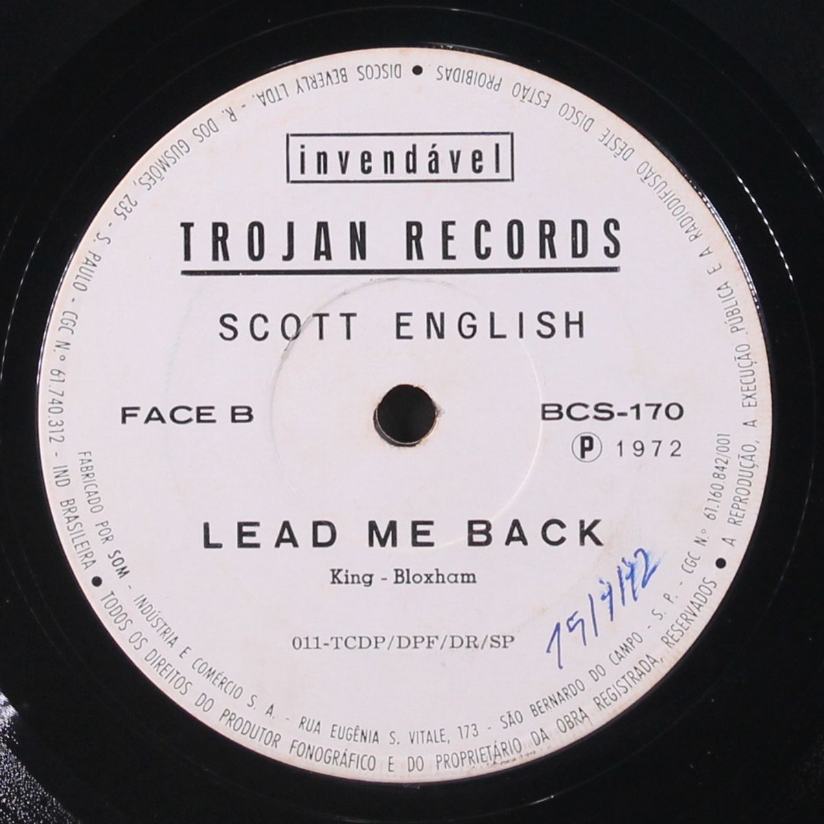 brandy / lead me back by SCOTT ENGLISH