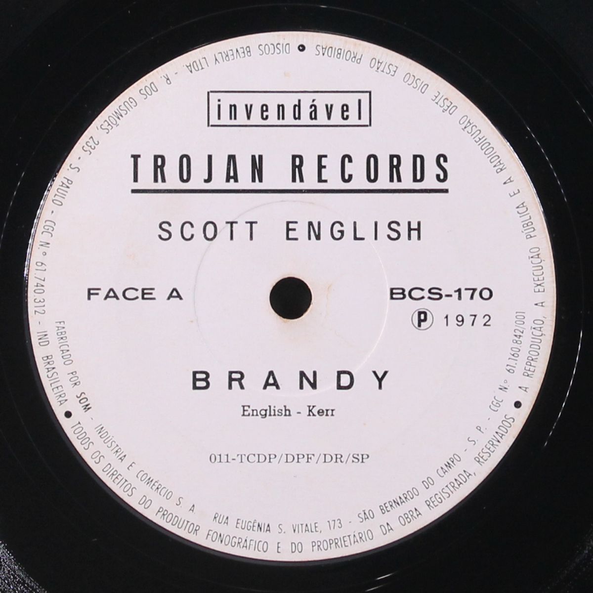 brandy / lead me back by SCOTT ENGLISH