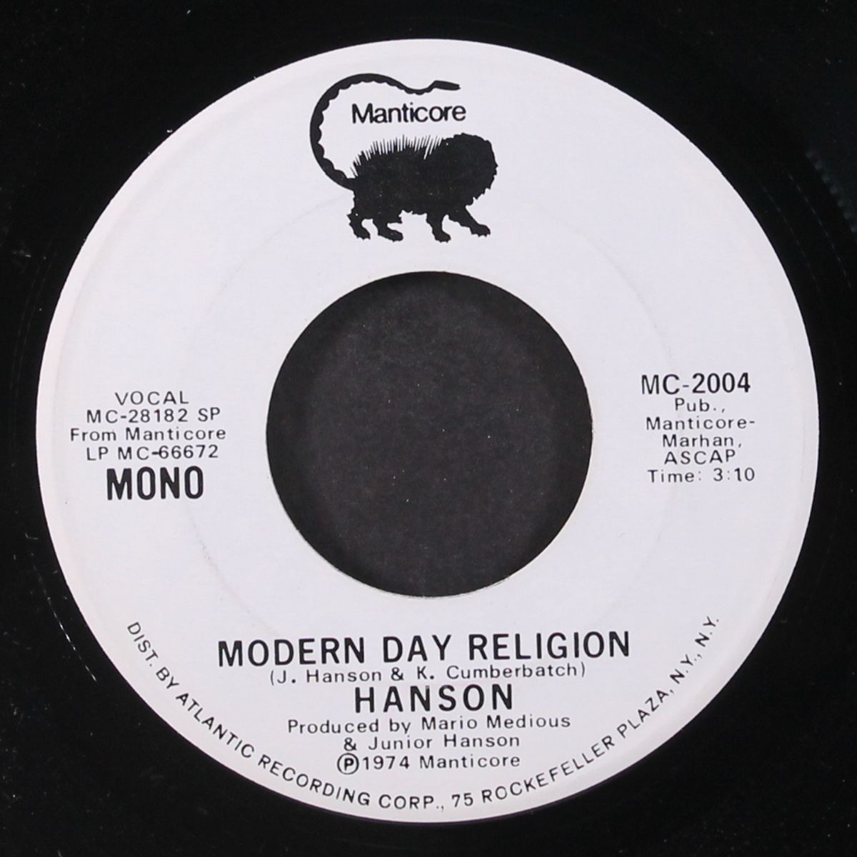 modern day religion / mono by HANSON