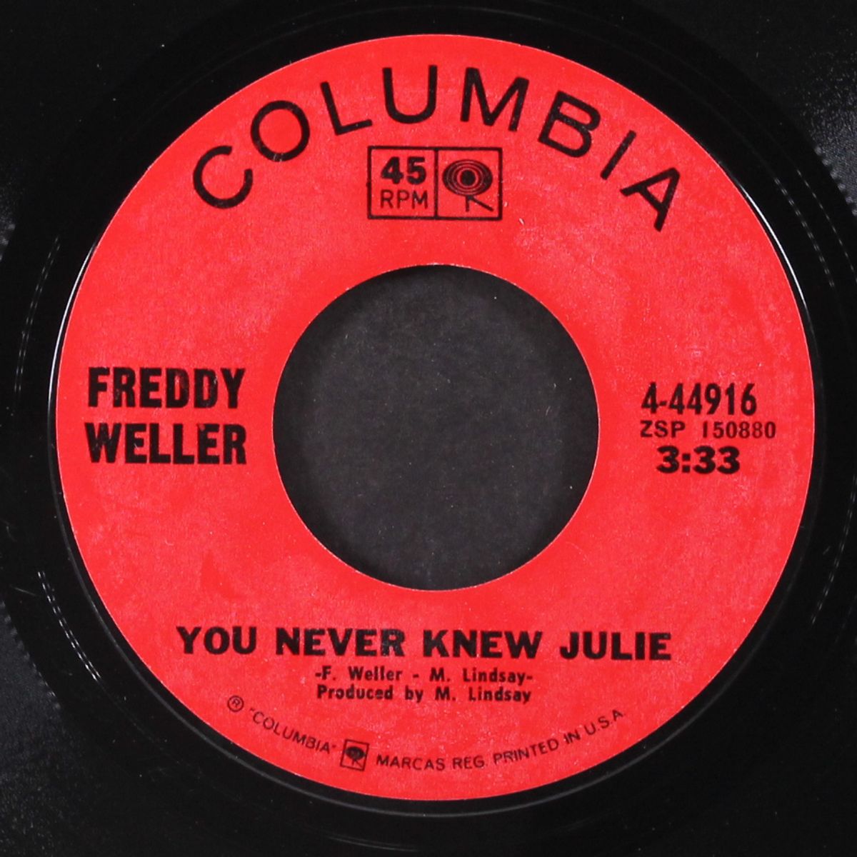 these are not my people / you never knew julie by FREDDY WELLER