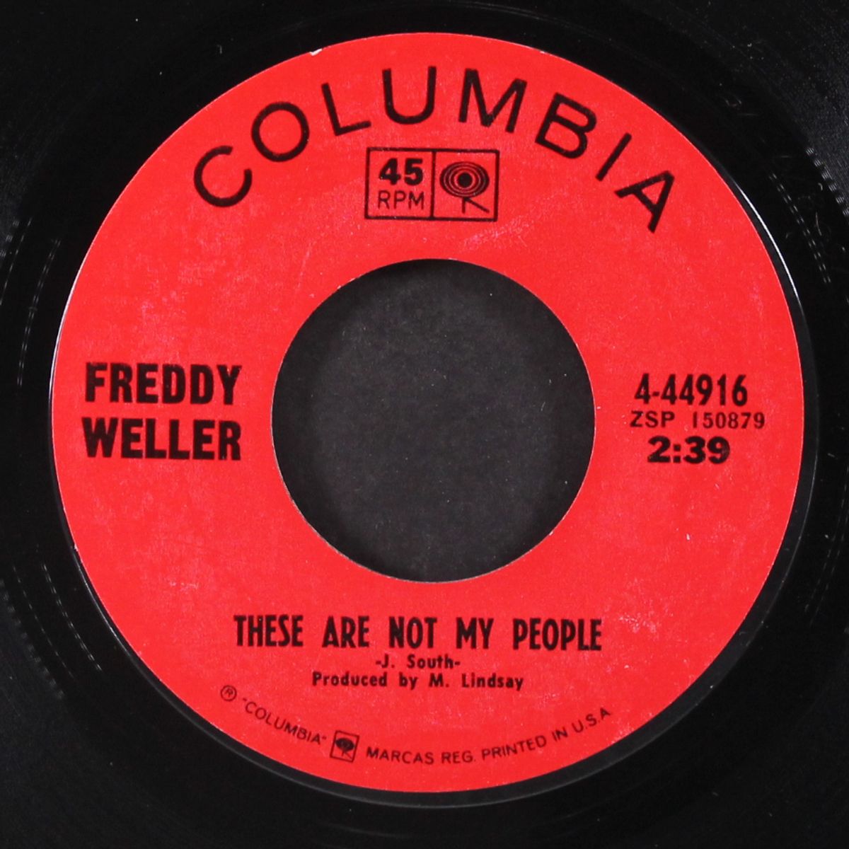 these are not my people / you never knew julie by FREDDY WELLER