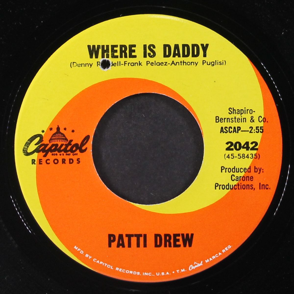 sufferer / where is daddy by PATTI DREW
