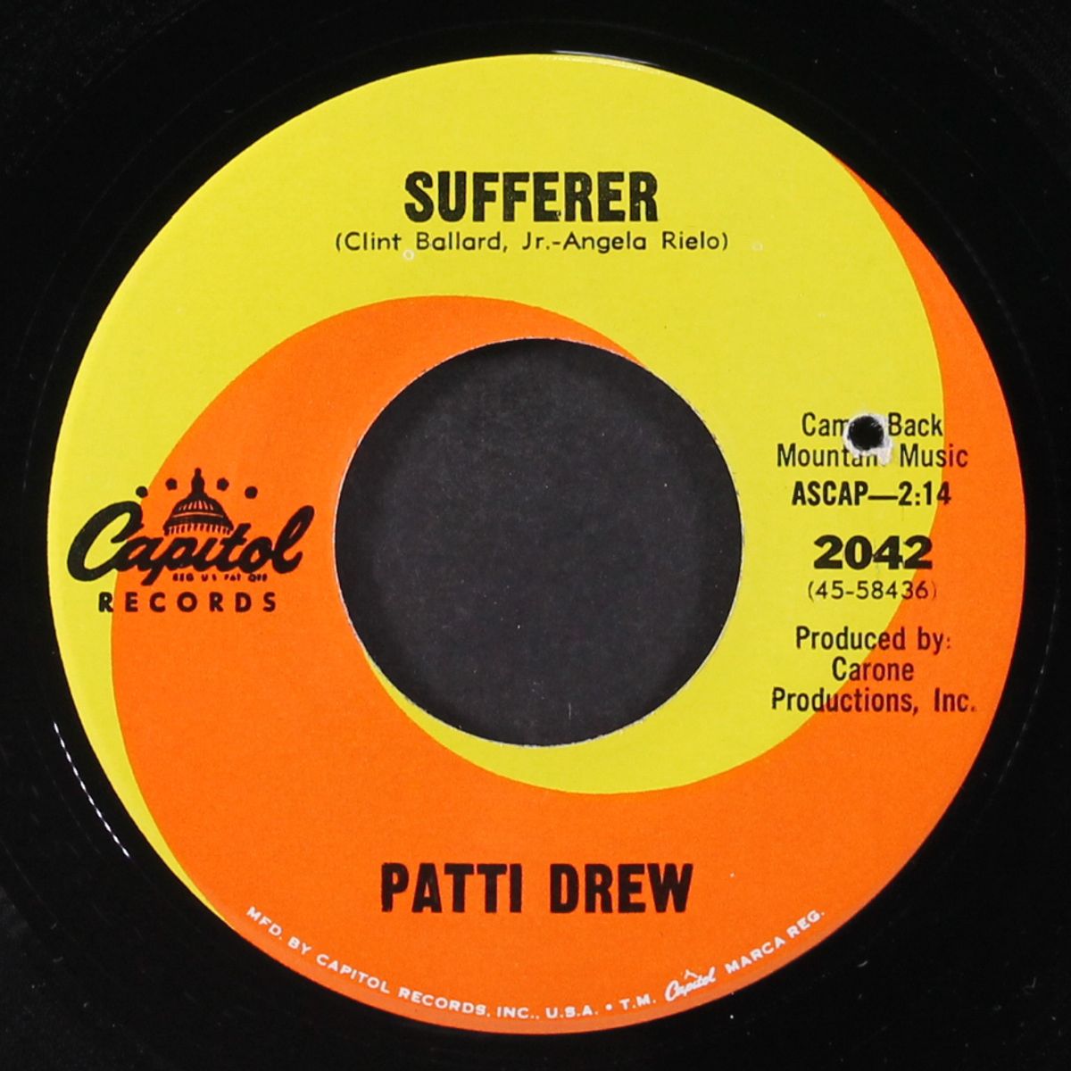 sufferer / where is daddy by PATTI DREW