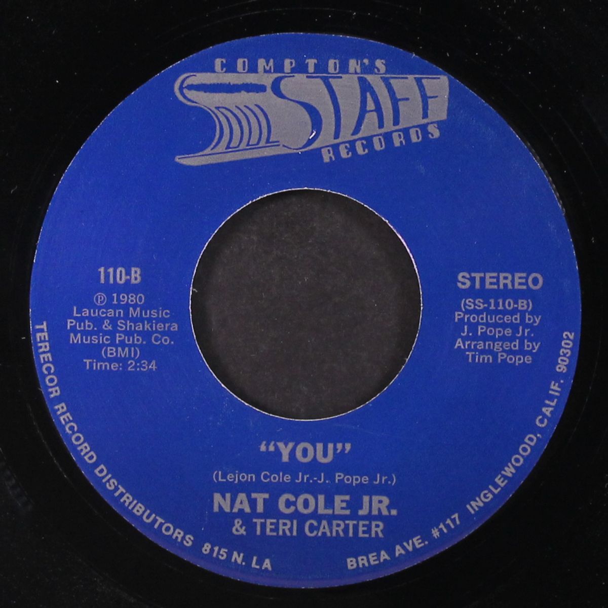 two makes a team / you by NAT COLE, JR. & TERI CARTER