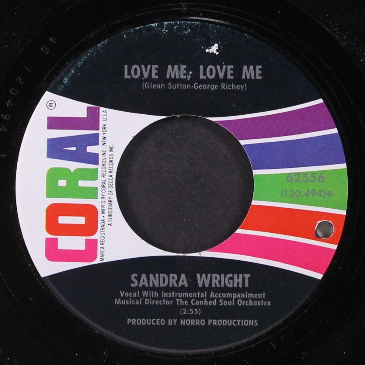 unbelievable / love me, love me by SANDRA WRIGHT