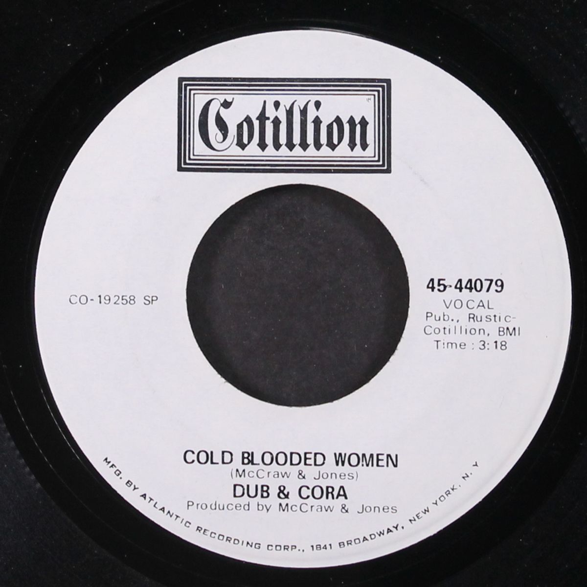 what can i do / cold blooded women by CORA WASHINGTON / DUB & CORA