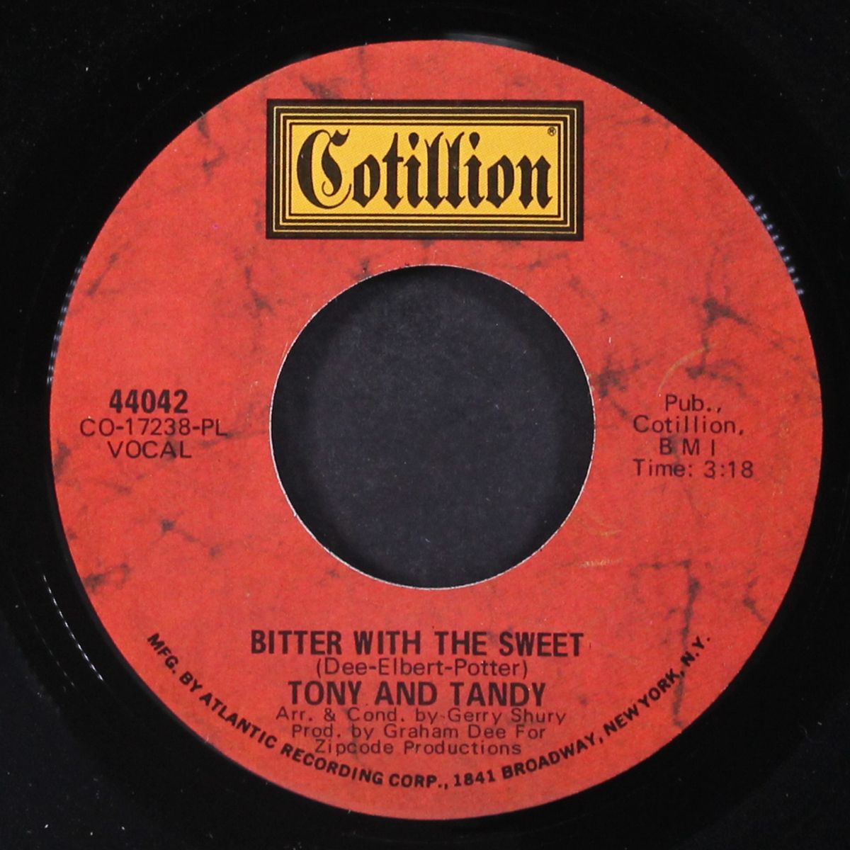 two can make it together / bitter with the sweet by TONY & TANDY