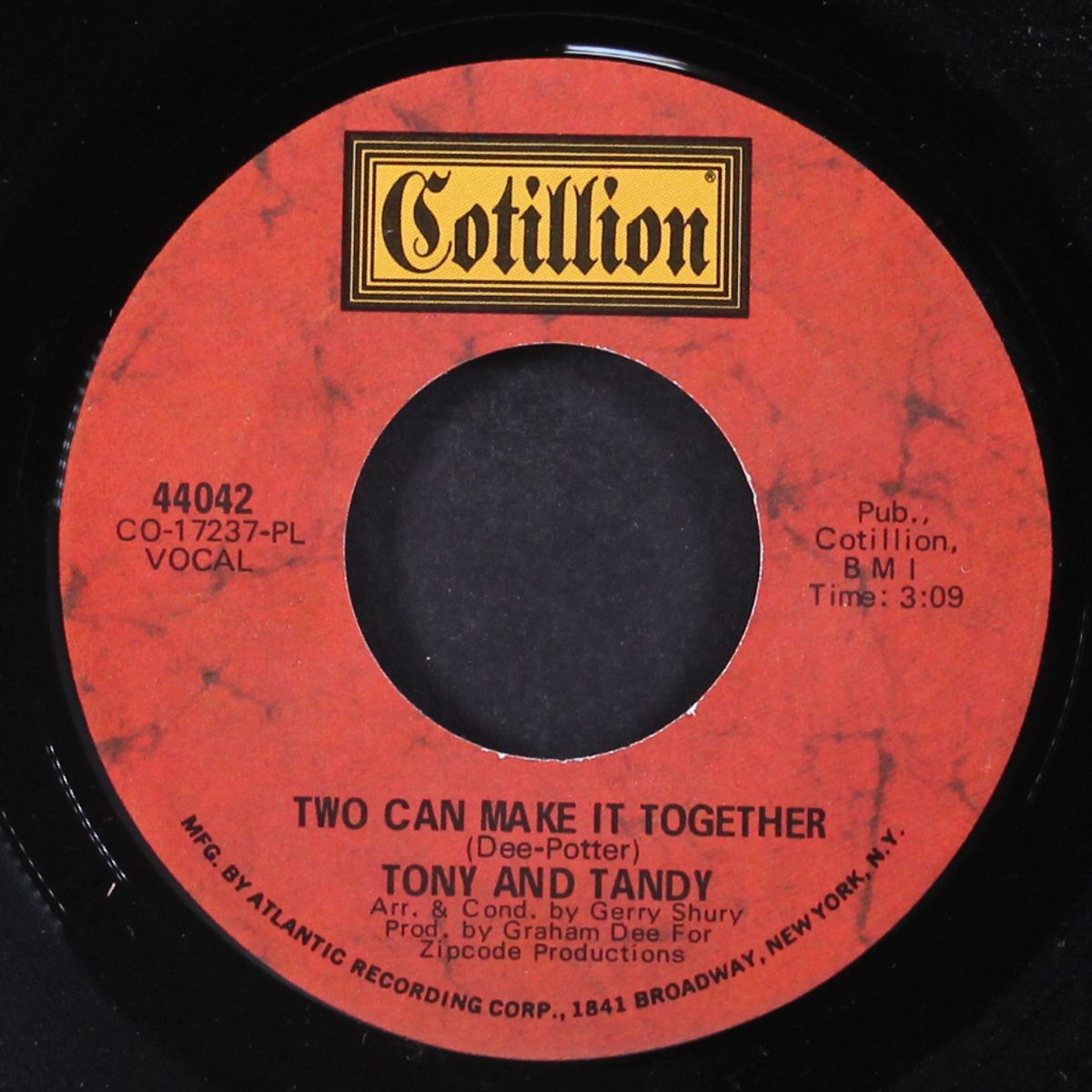 two can make it together / bitter with the sweet by TONY & TANDY