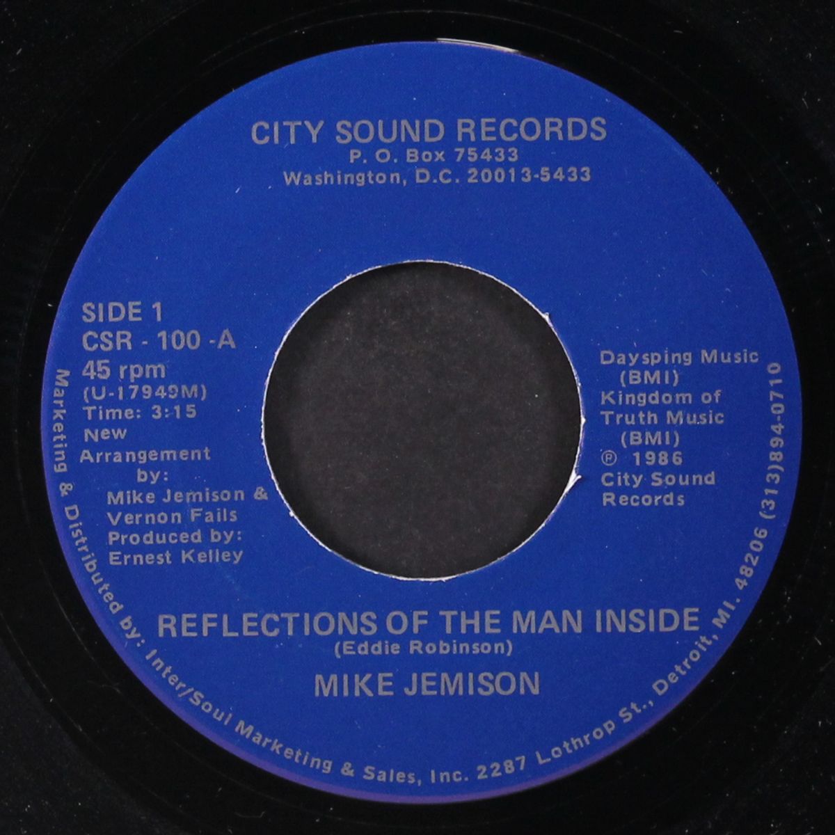 reflections of the man inside by MIKE JEMISON