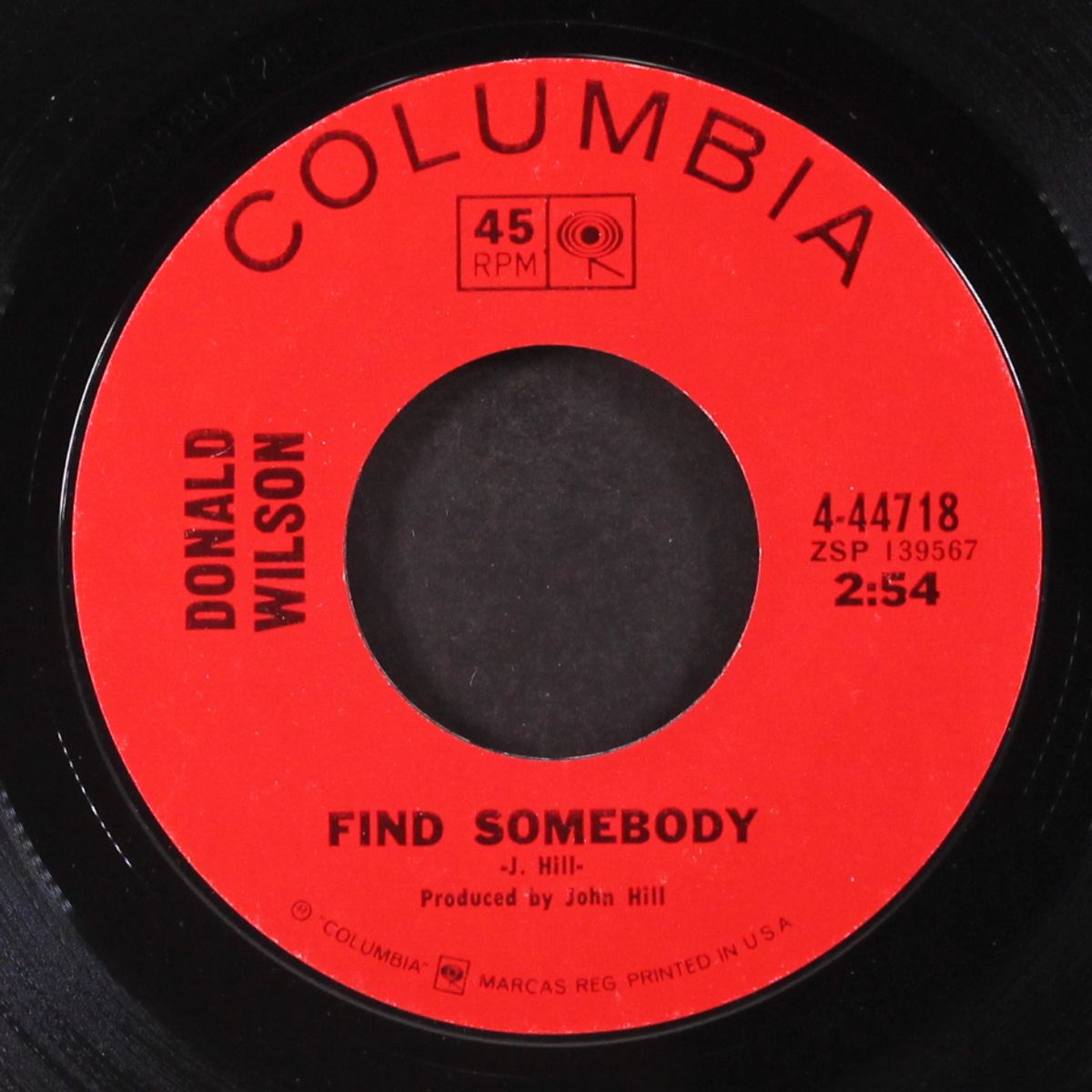 find somebody / sunshine by DONALD WILSON