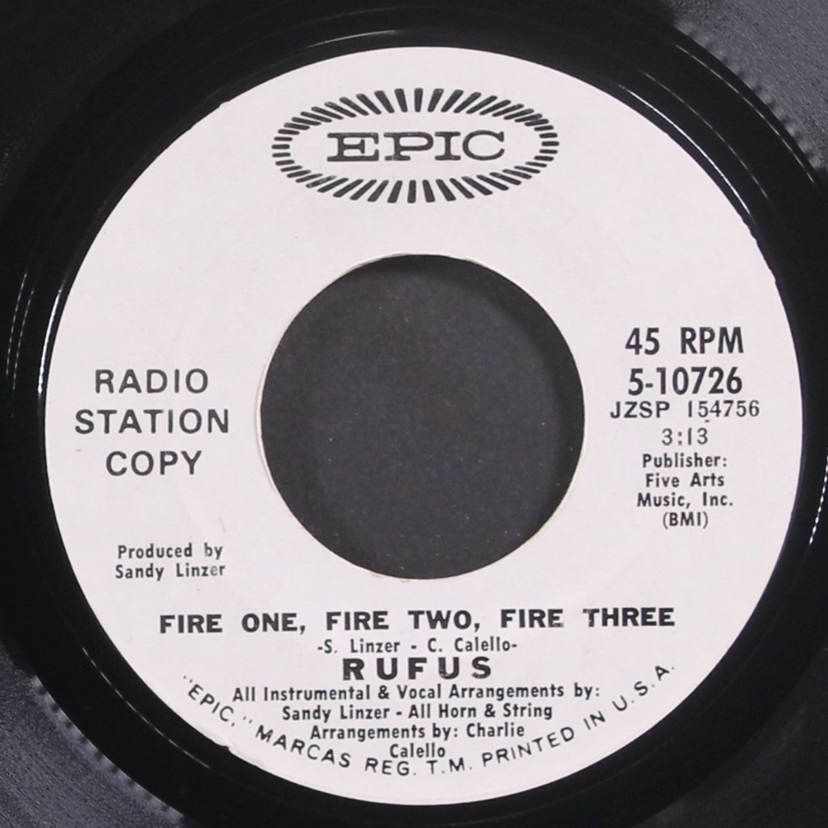 follow the lamb / fire one, fire two, fire three by RUFUS