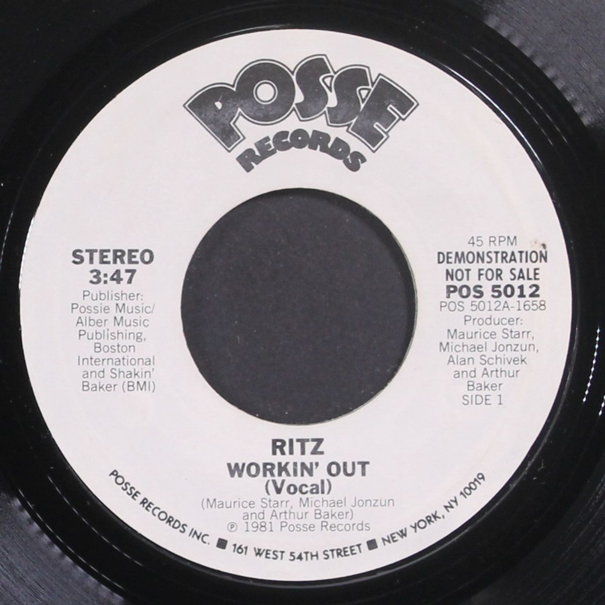 workin' out / same by RITZ