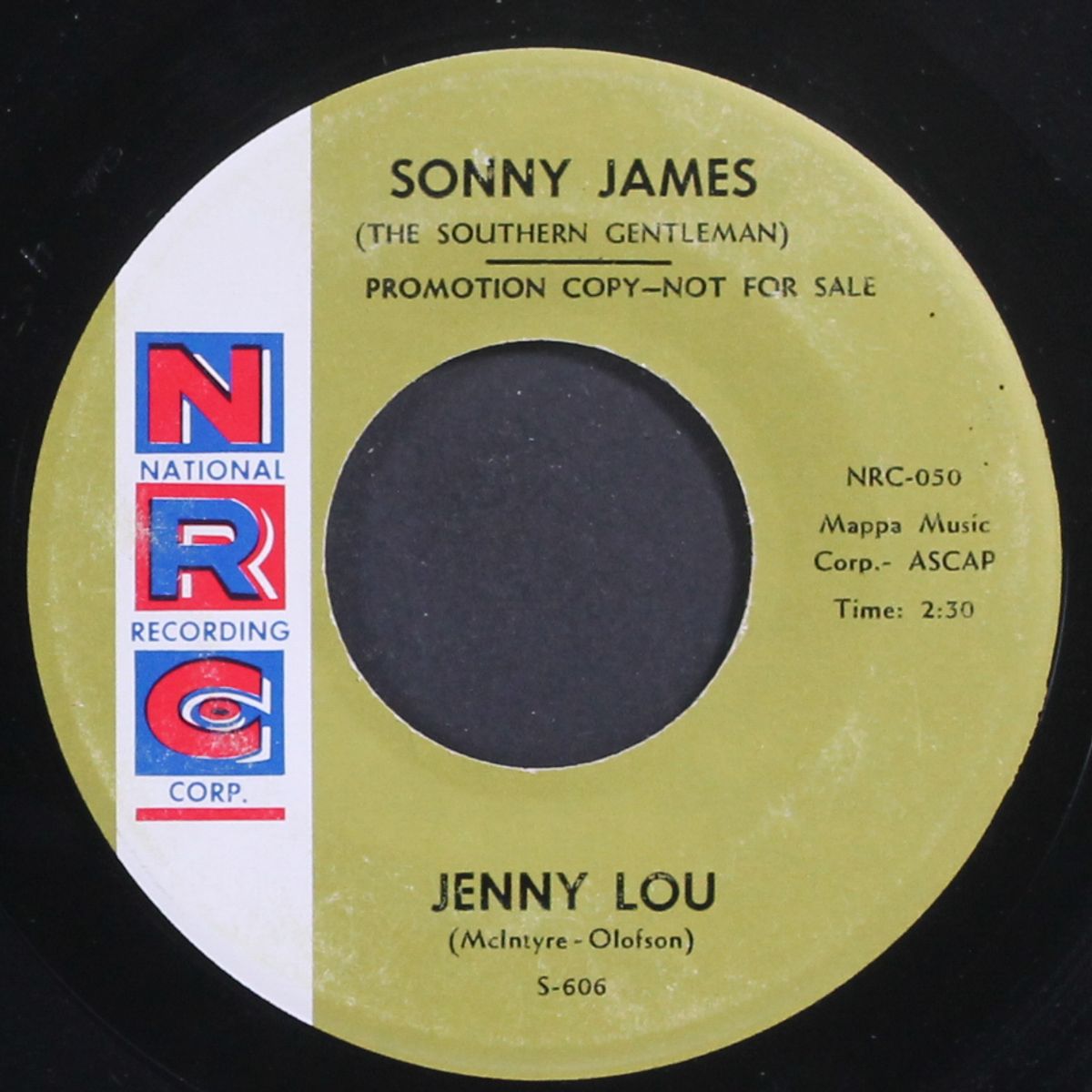 jenny lou / passin' through by SONNY JAMES