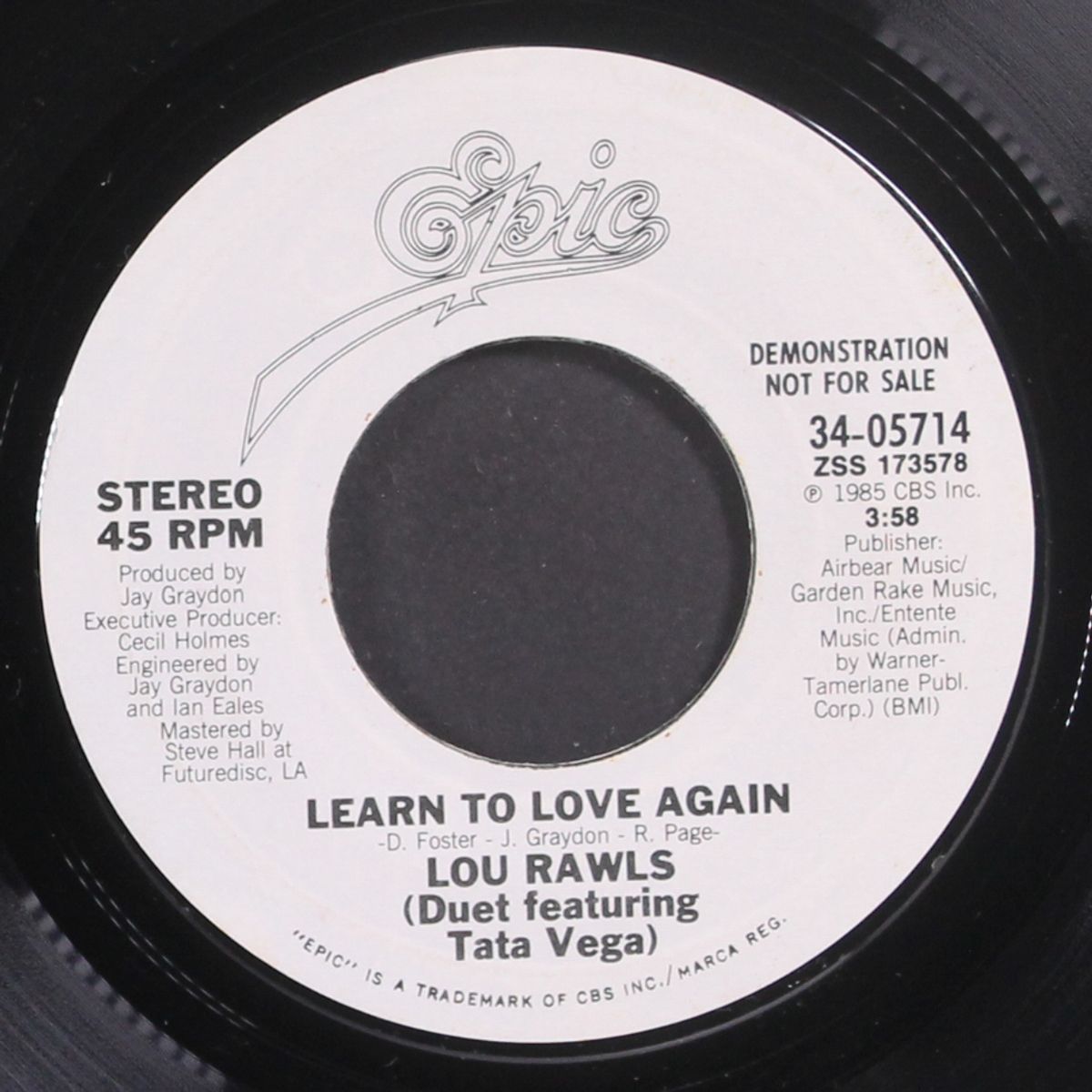 learn to love again by LOU RAWLS