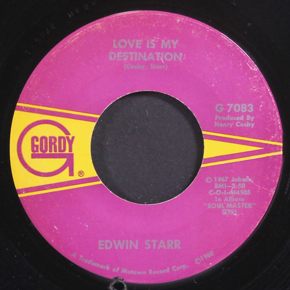 twenty-five miles / love is my destination by EDWIN STARR