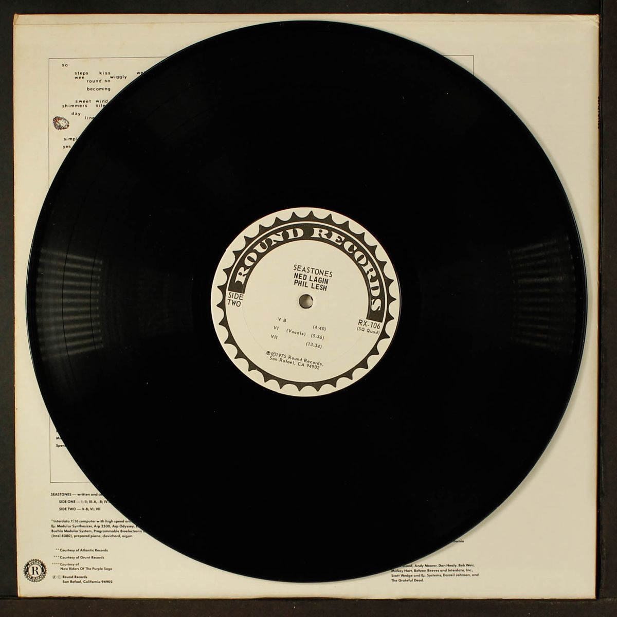 seastones by NED LAGIN & PHIL LESH