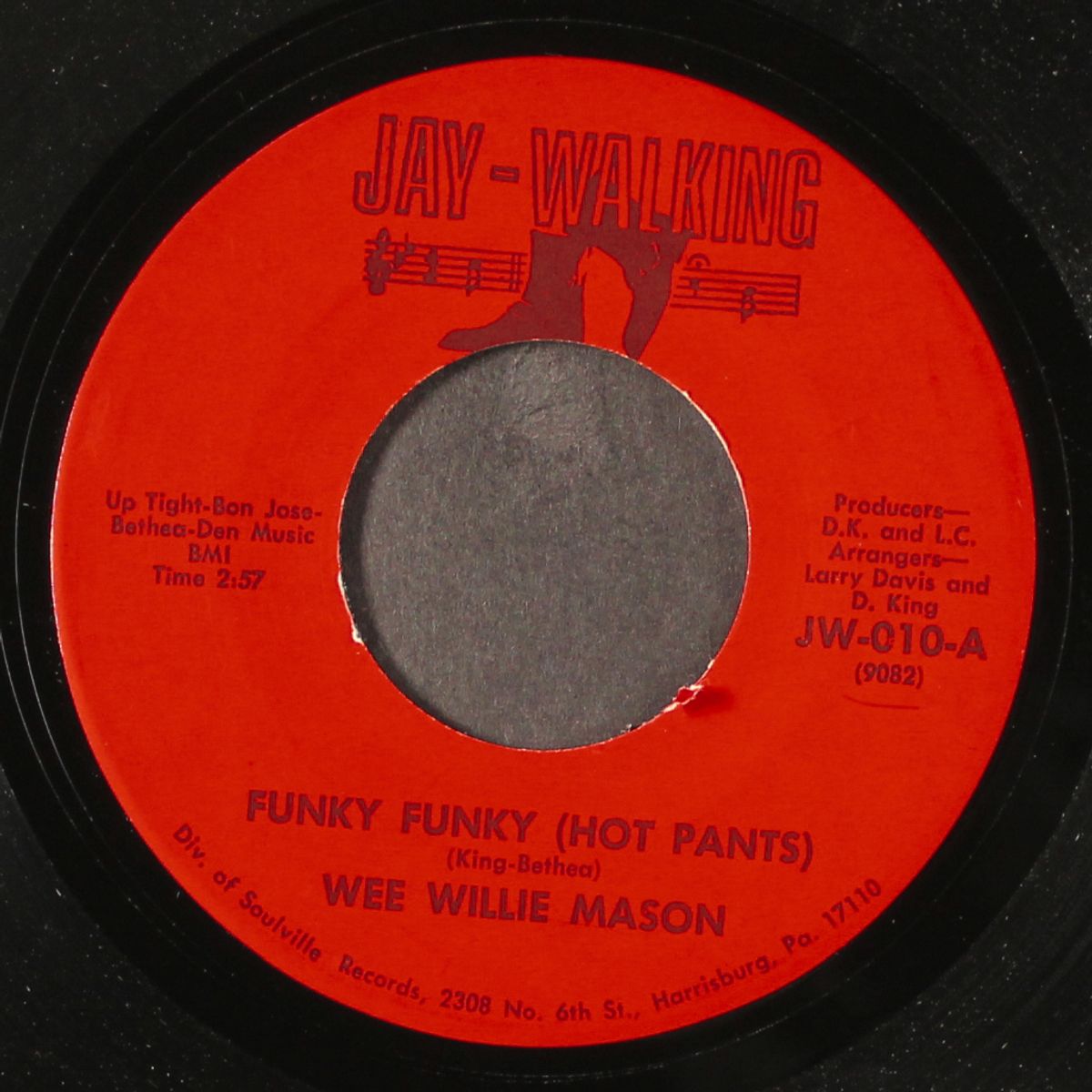 funky funky (hot pants / there she blows) by WEE WILLIE MASON