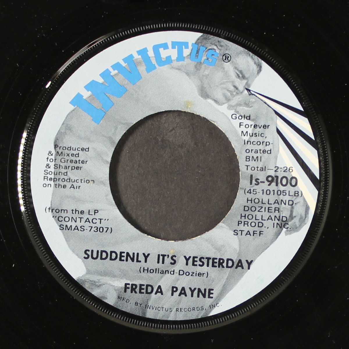you brought the joy / suddenly it's yesterday by FREDA PAYNE