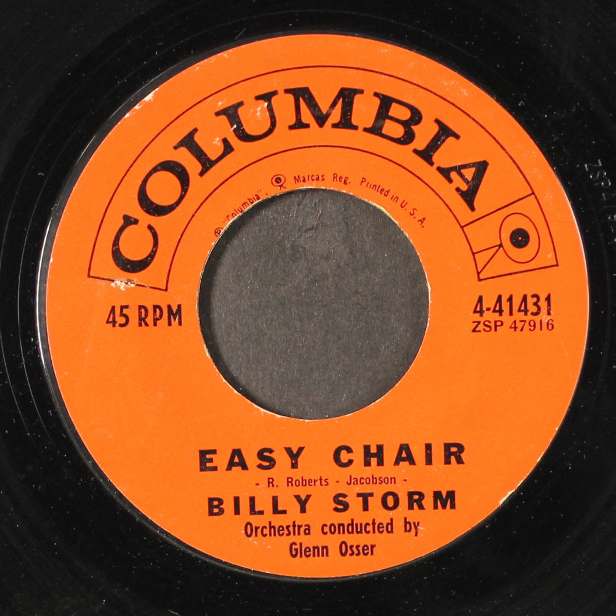 easy chair / you just can't plan these things by BILLY STORM