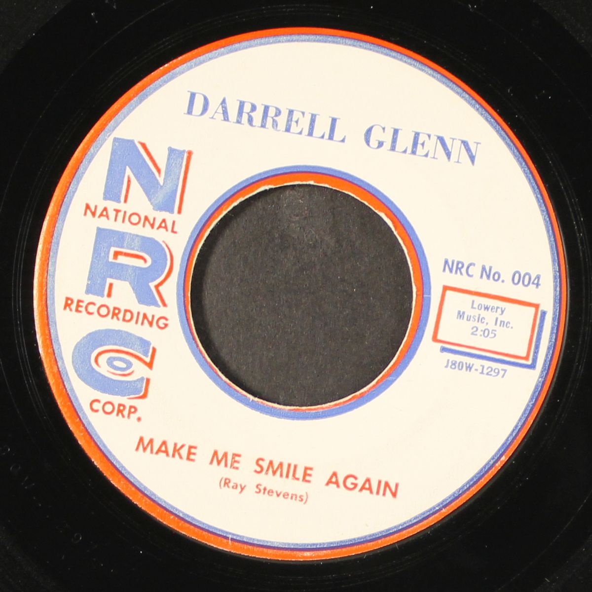 congratulations to me / make me smile again by DARRELL GLENN