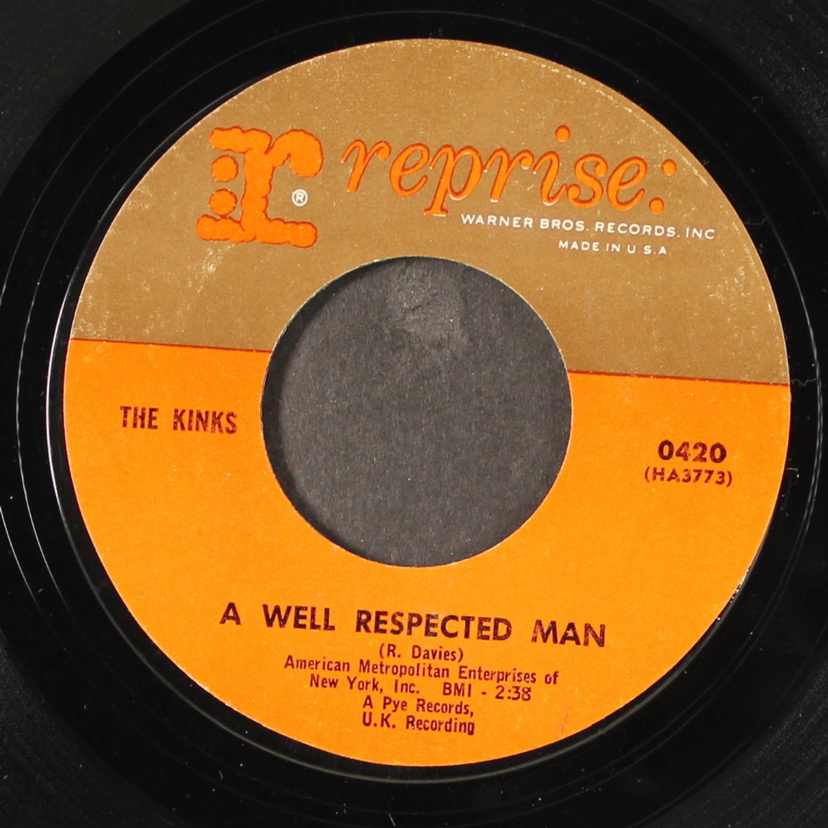 a well respected man / such a shame by KINKS