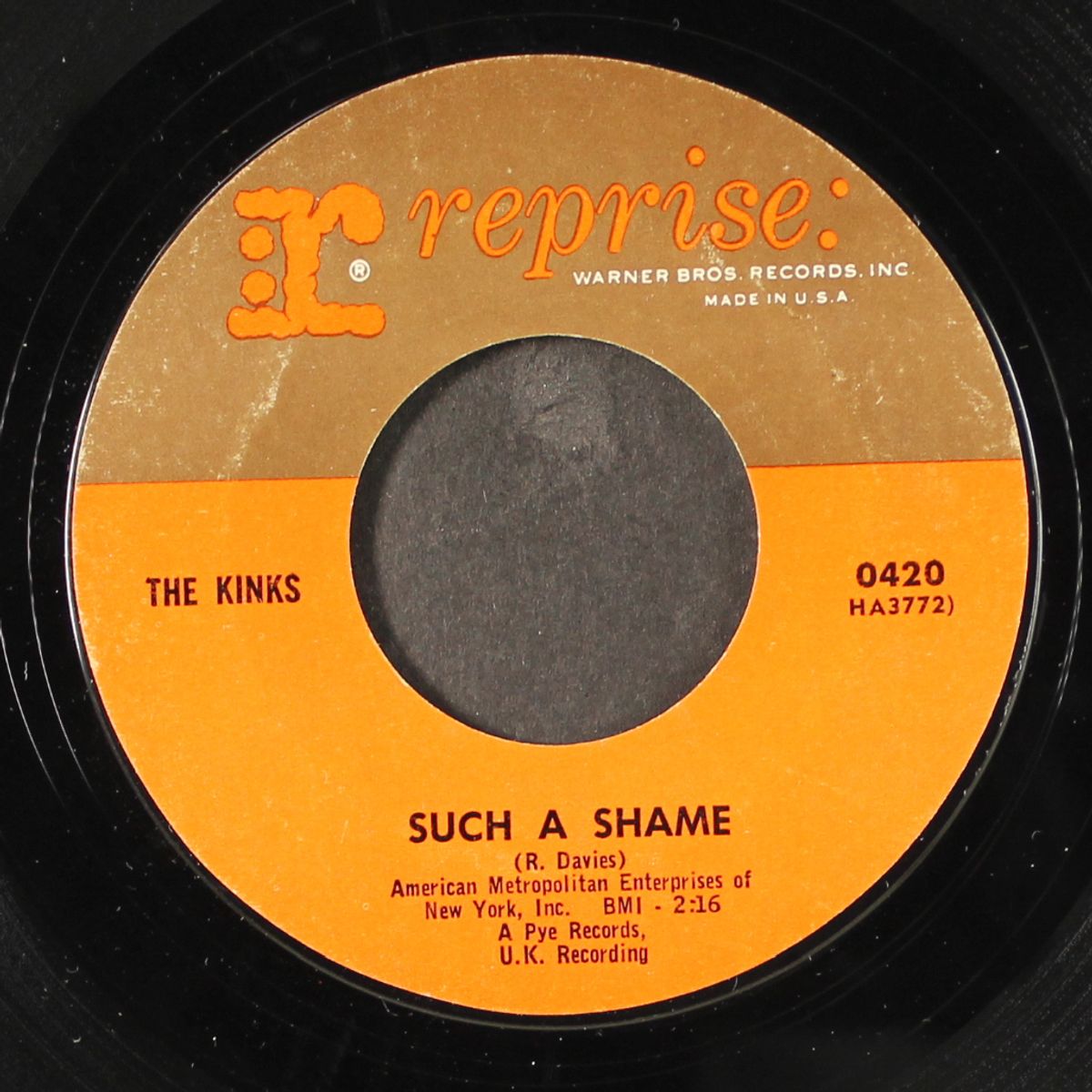 a well respected man / such a shame by KINKS