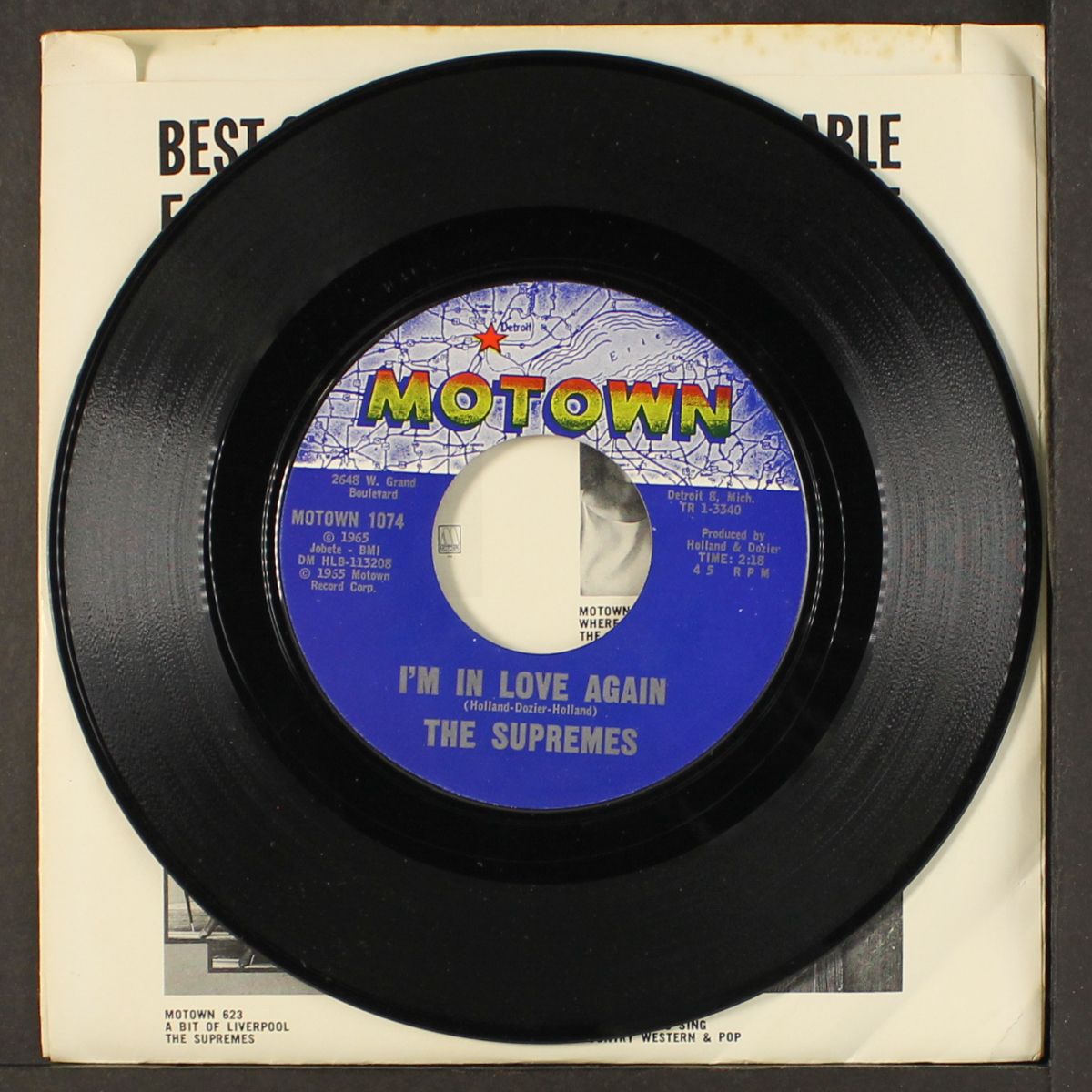 stop! in the name of love / i'm in love again by SUPREMES