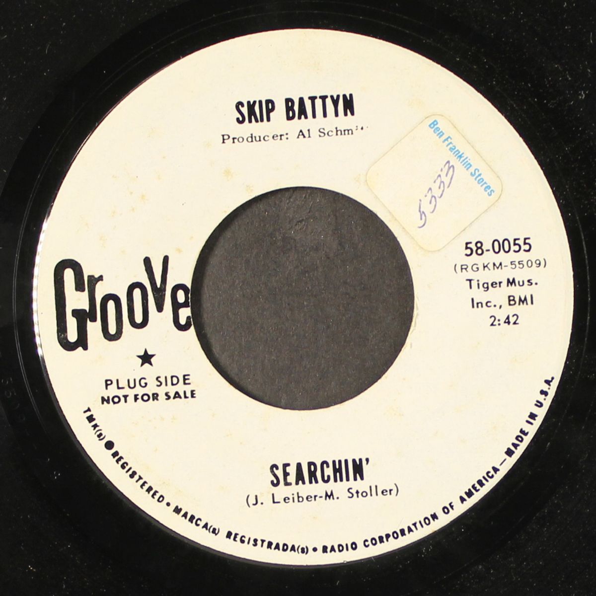 searchin' / she acts like we never have met by SKIP BATTYN