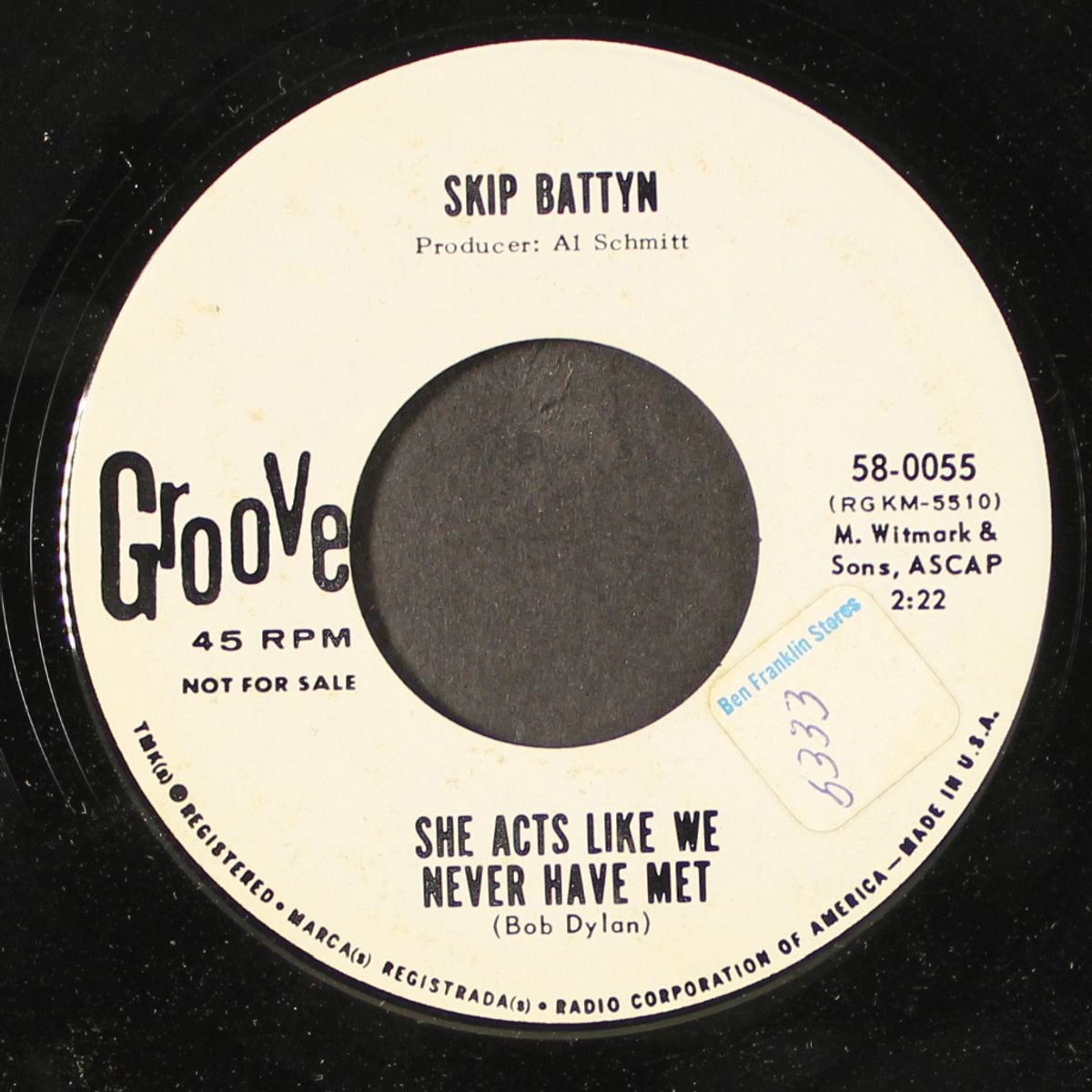 searchin' / she acts like we never have met by SKIP BATTYN