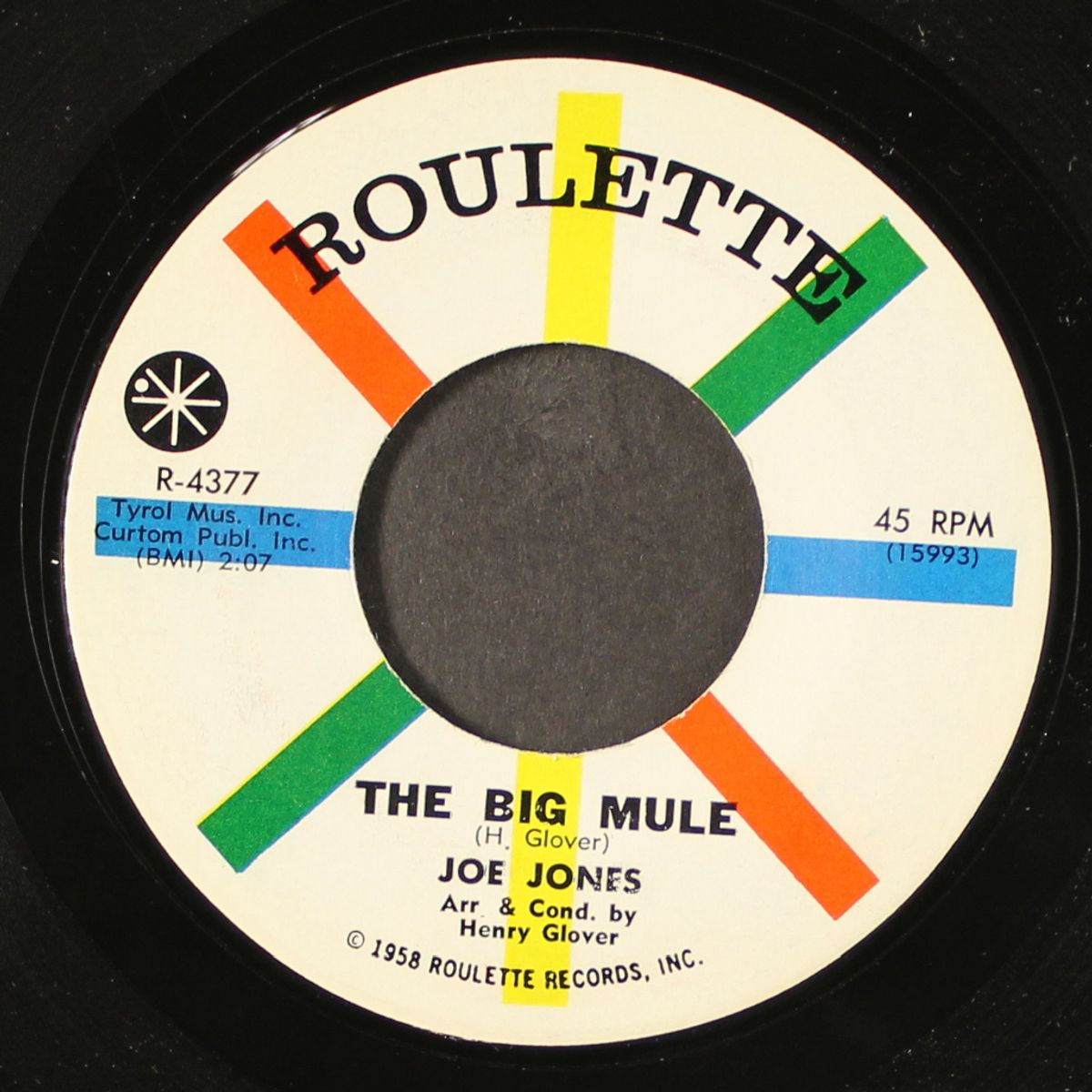 the big mule / uh uh wife by JOE JONES