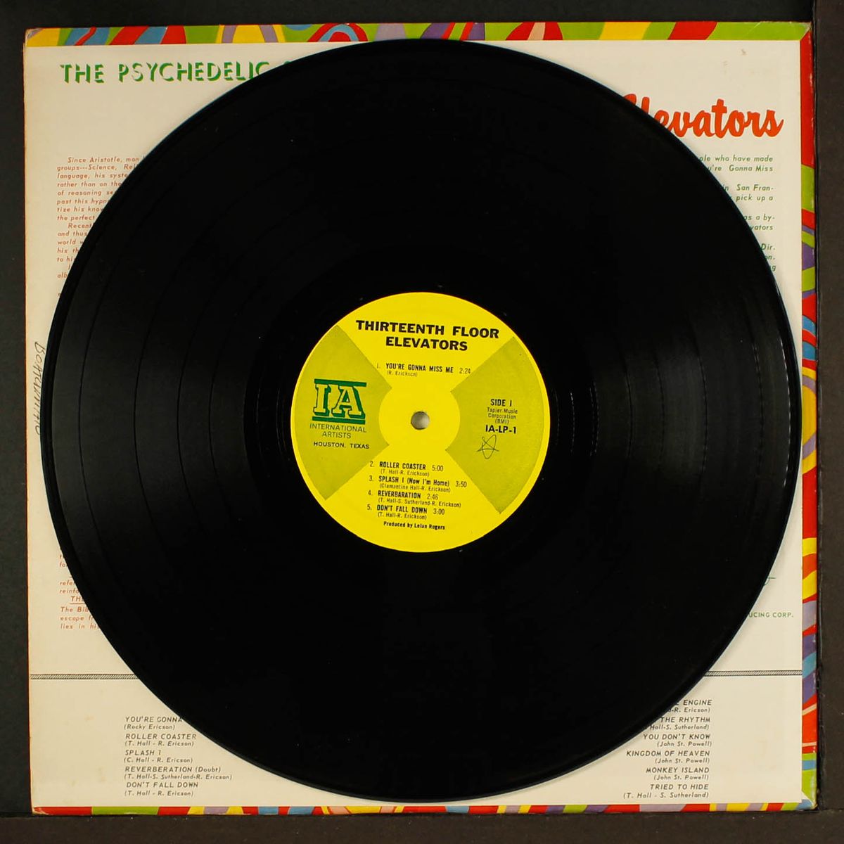 the psychedelic sounds of the 13th floor by THIRTEENTH FLOOR ELEVATORS