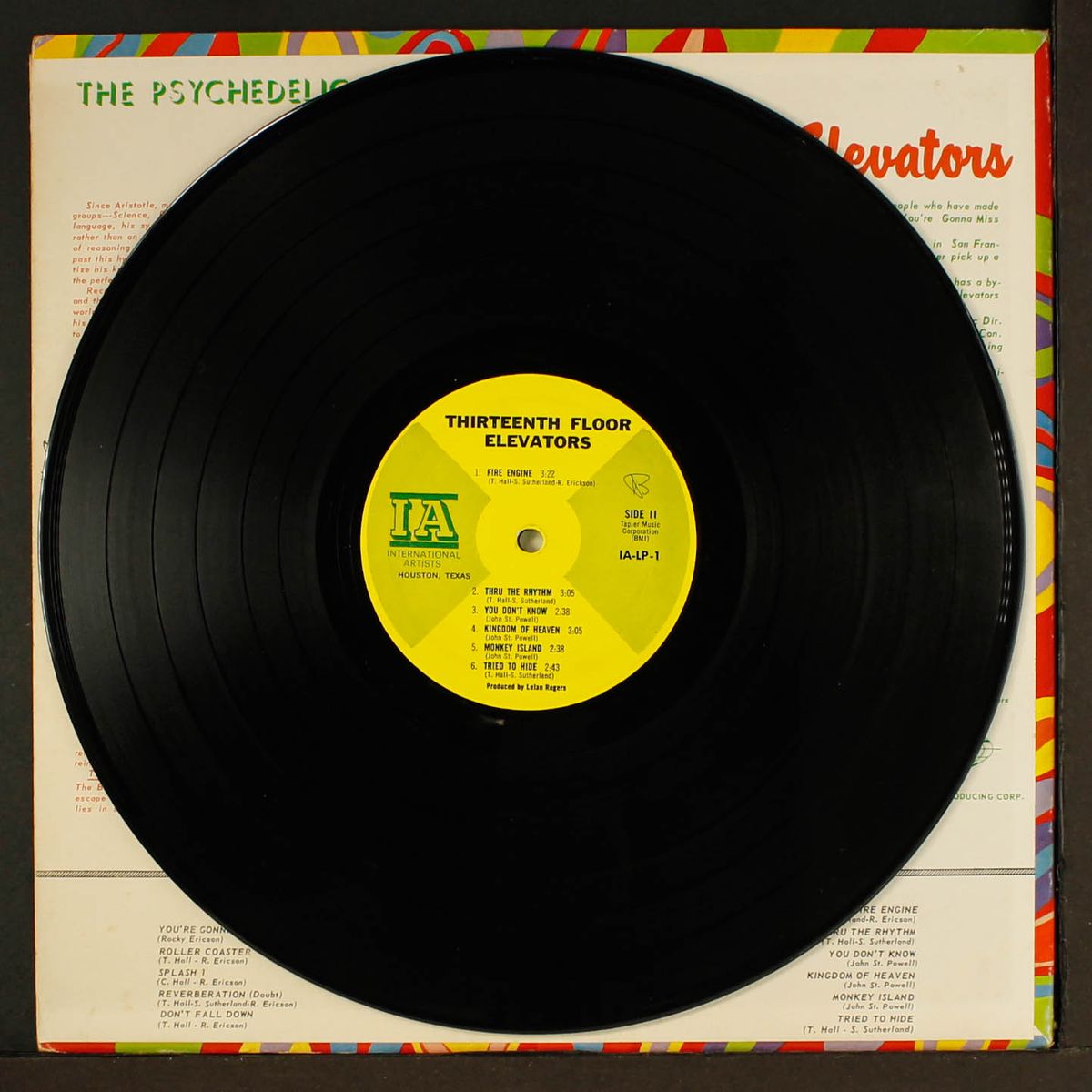 the psychedelic sounds of the 13th floor by THIRTEENTH FLOOR ELEVATORS