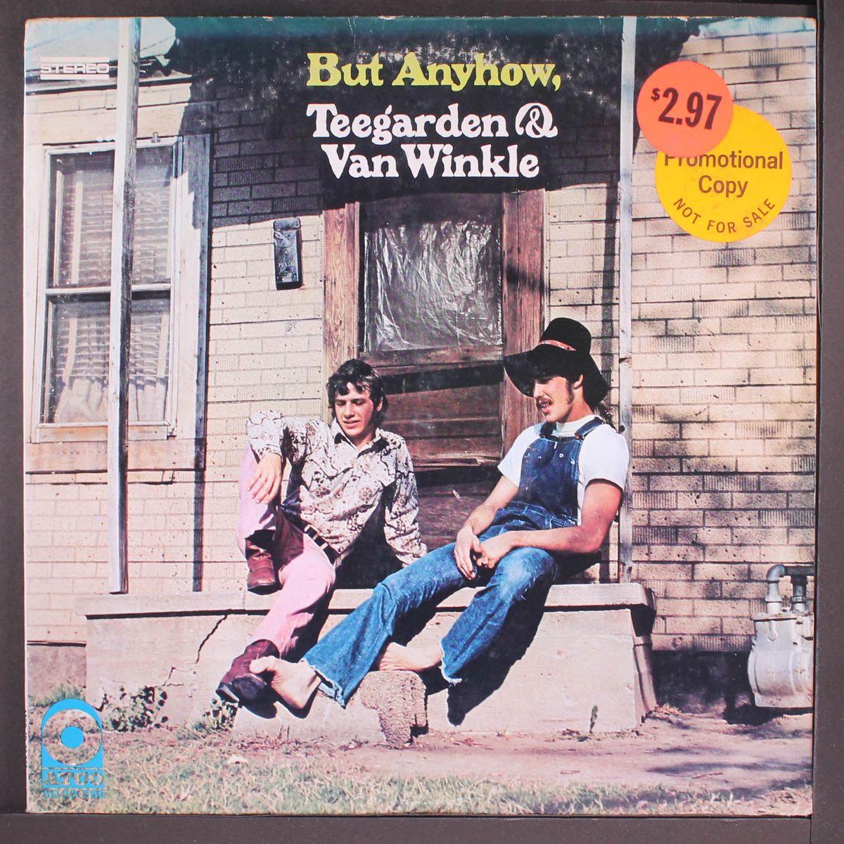 but anyhow, by TEEGARDEN & VAN WINKLE