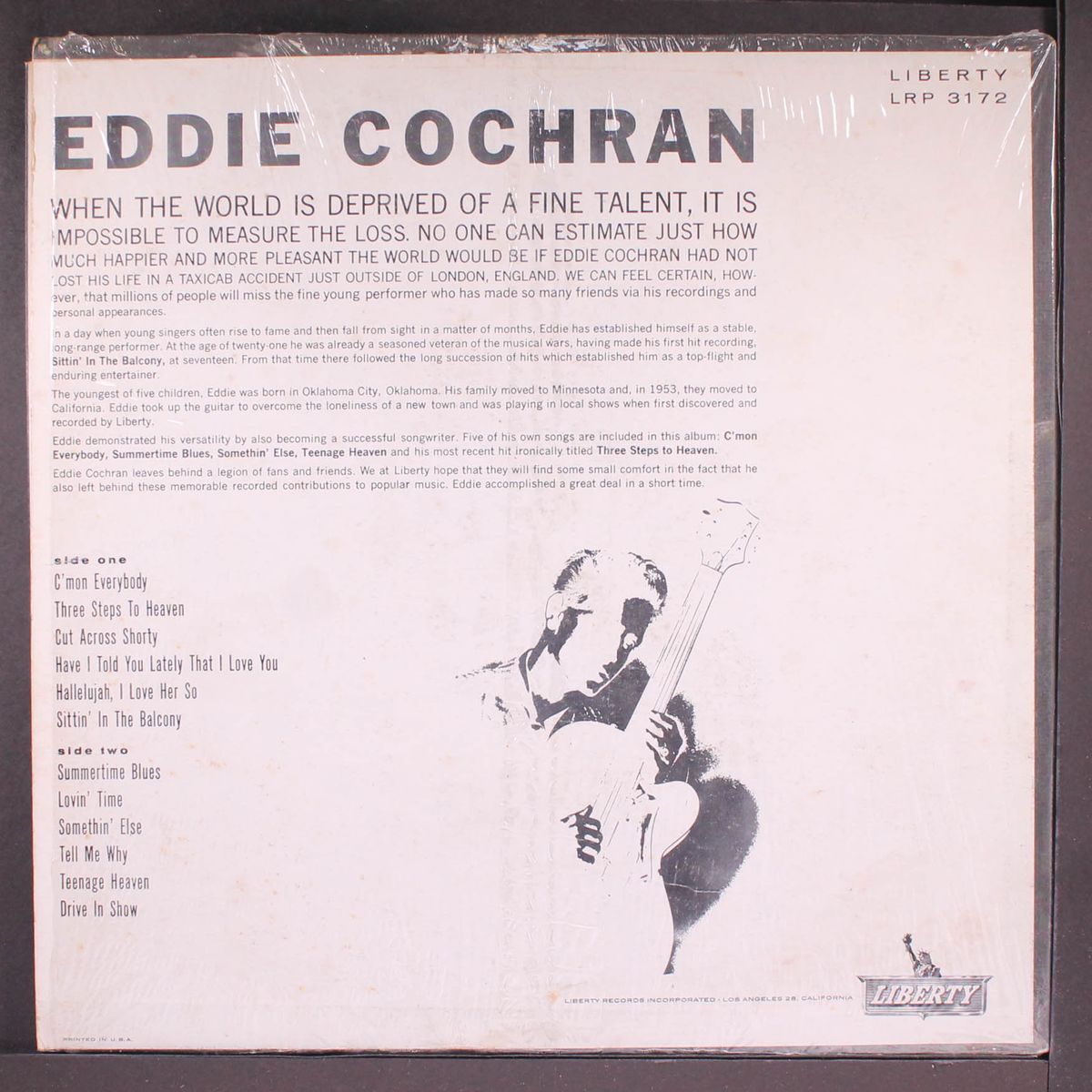 eddie cochran by EDDIE COCHRAN