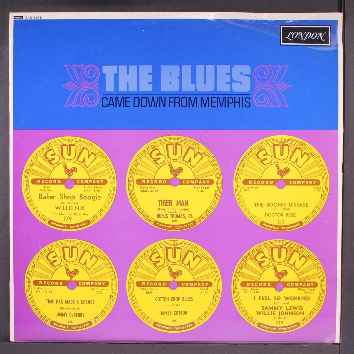 the blues came down from memphis by VARIOUS