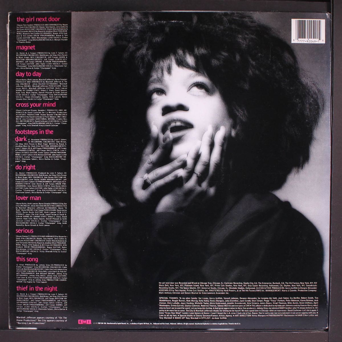 the girl next door by EVELYN 'CHAMPAGNE' KING
