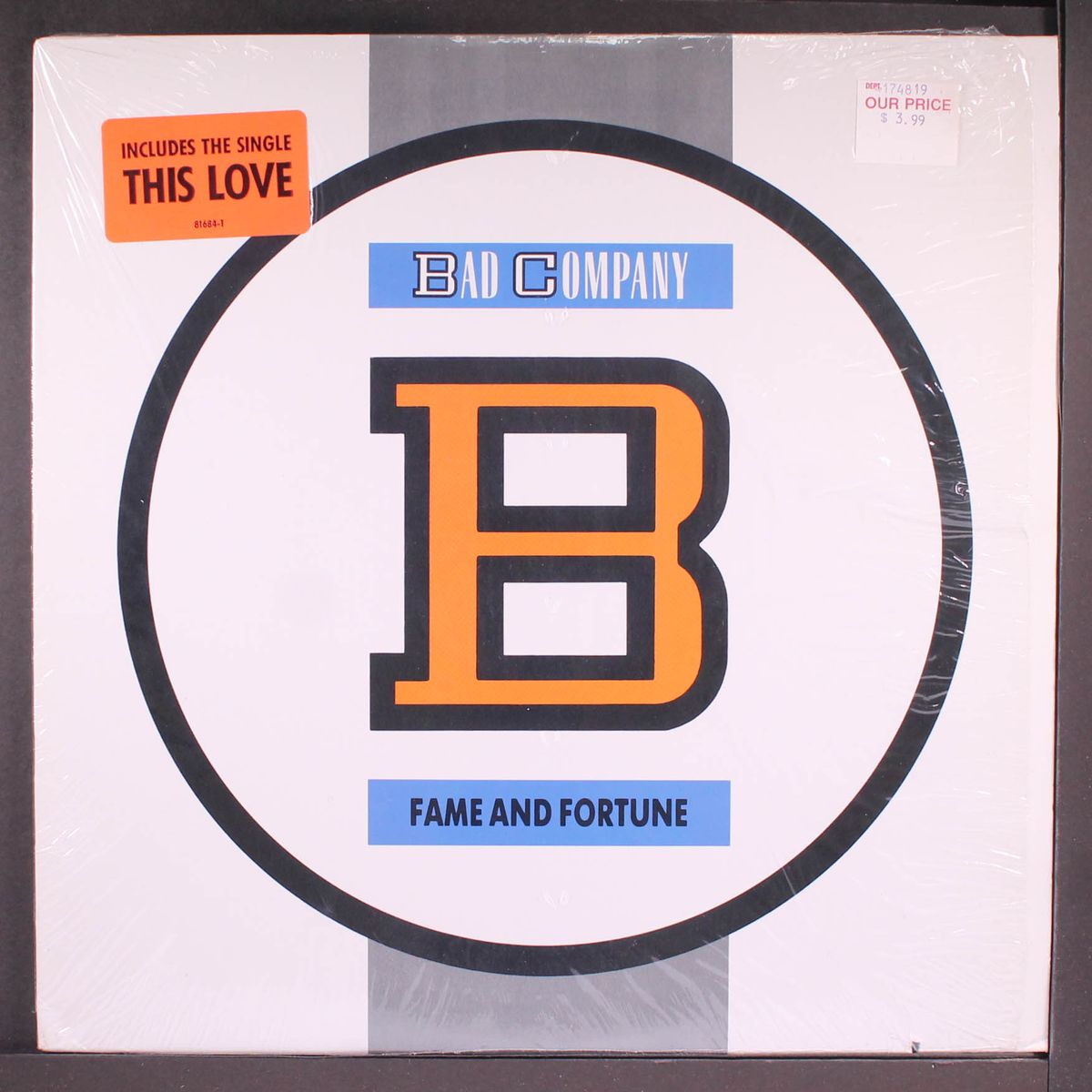 fame and fortune by BAD COMPANY
