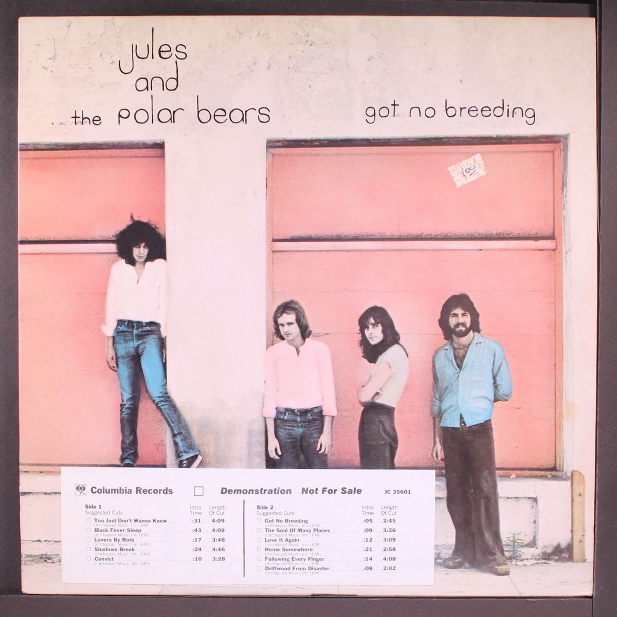 got no breeding by JULES & POLAR BEARS