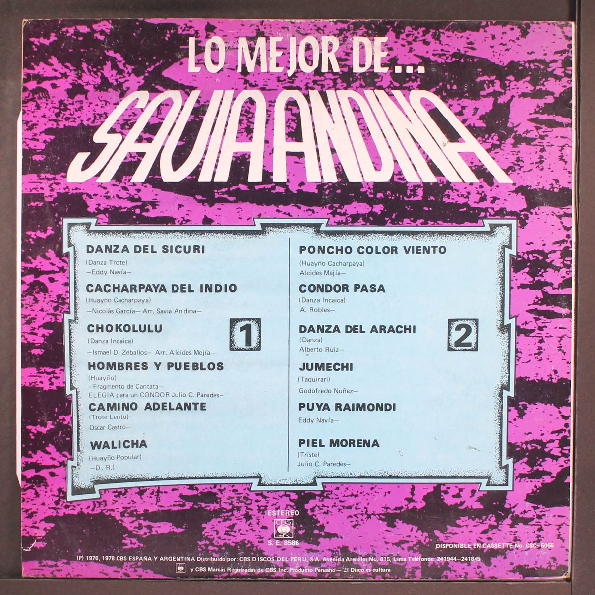 lo mejor de by SAVIA ANDINA