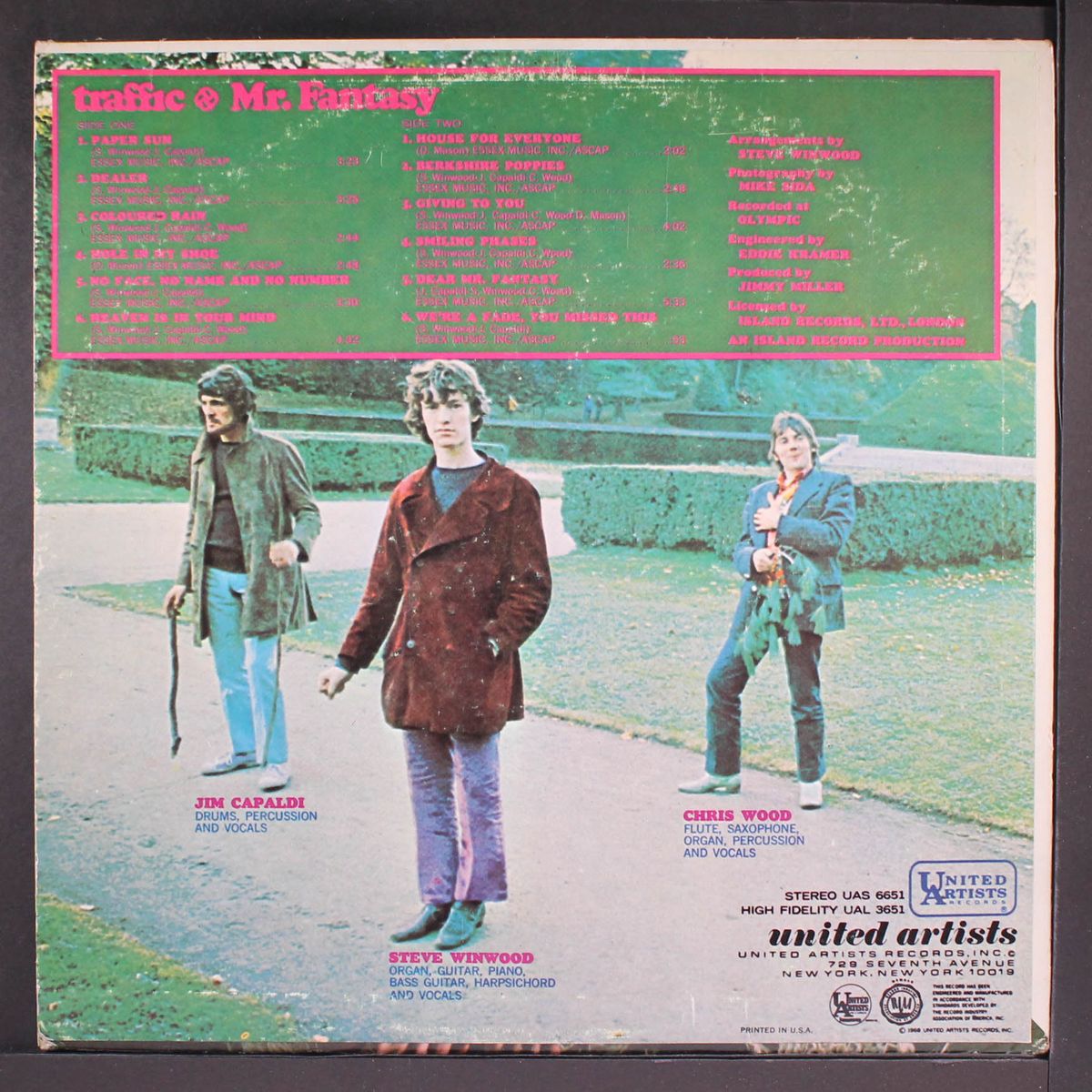 mr. fantasy by TRAFFIC