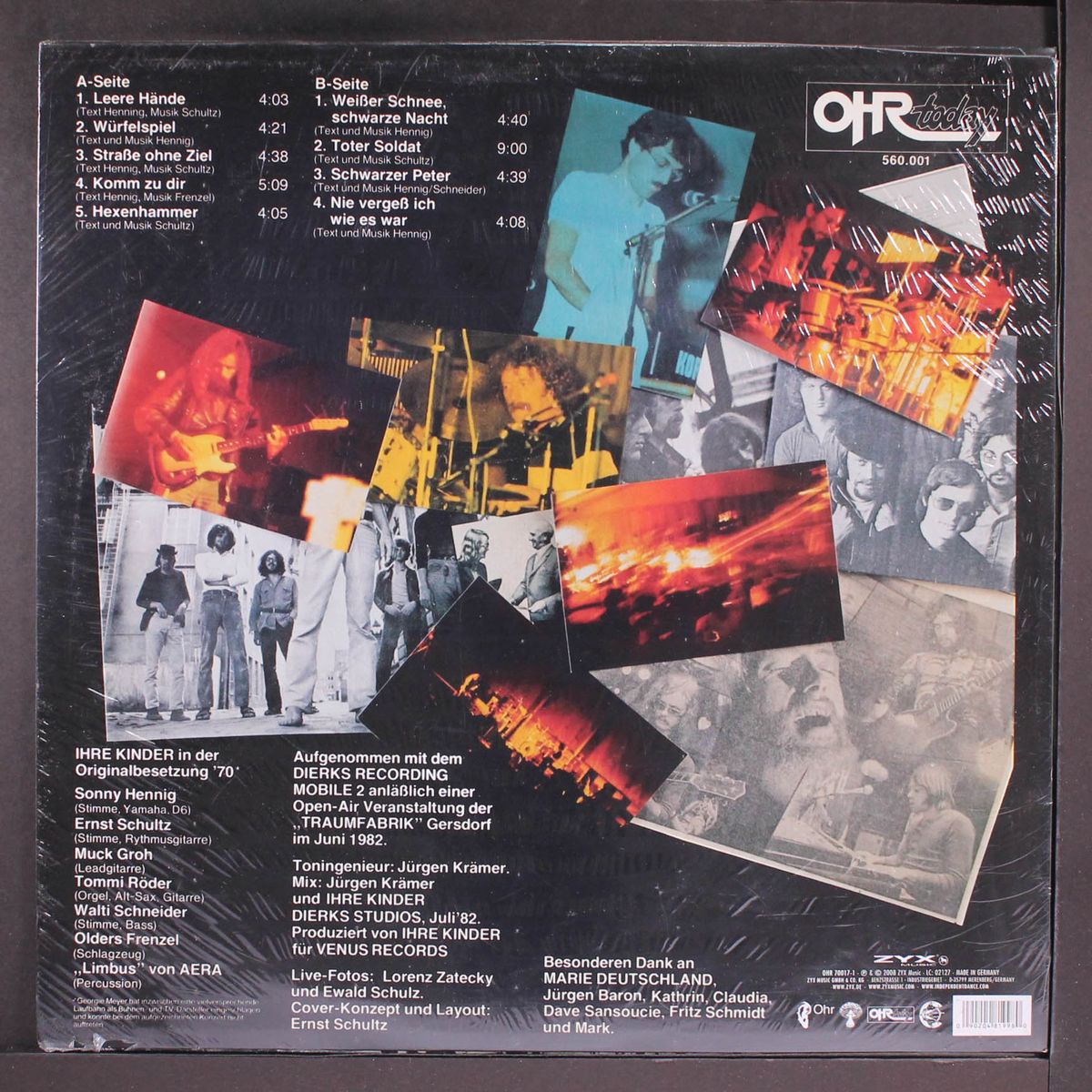 live '82 by IHRE KINDER